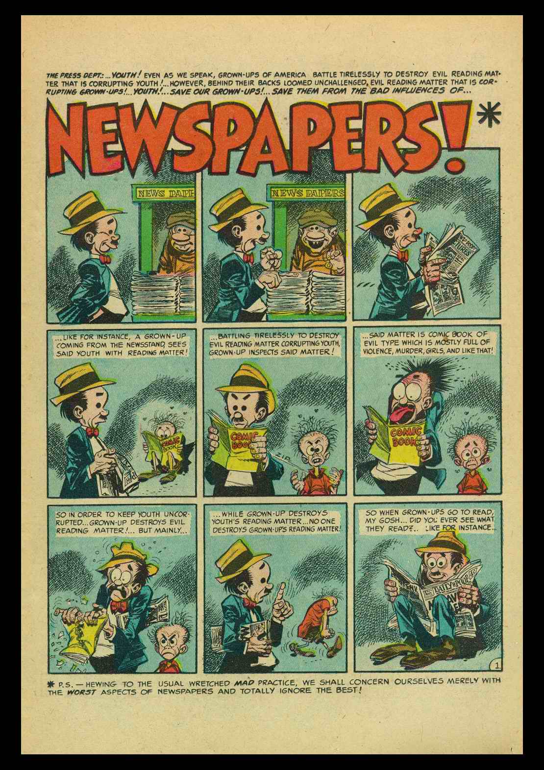 Read online MAD comic -  Issue #16 - 11