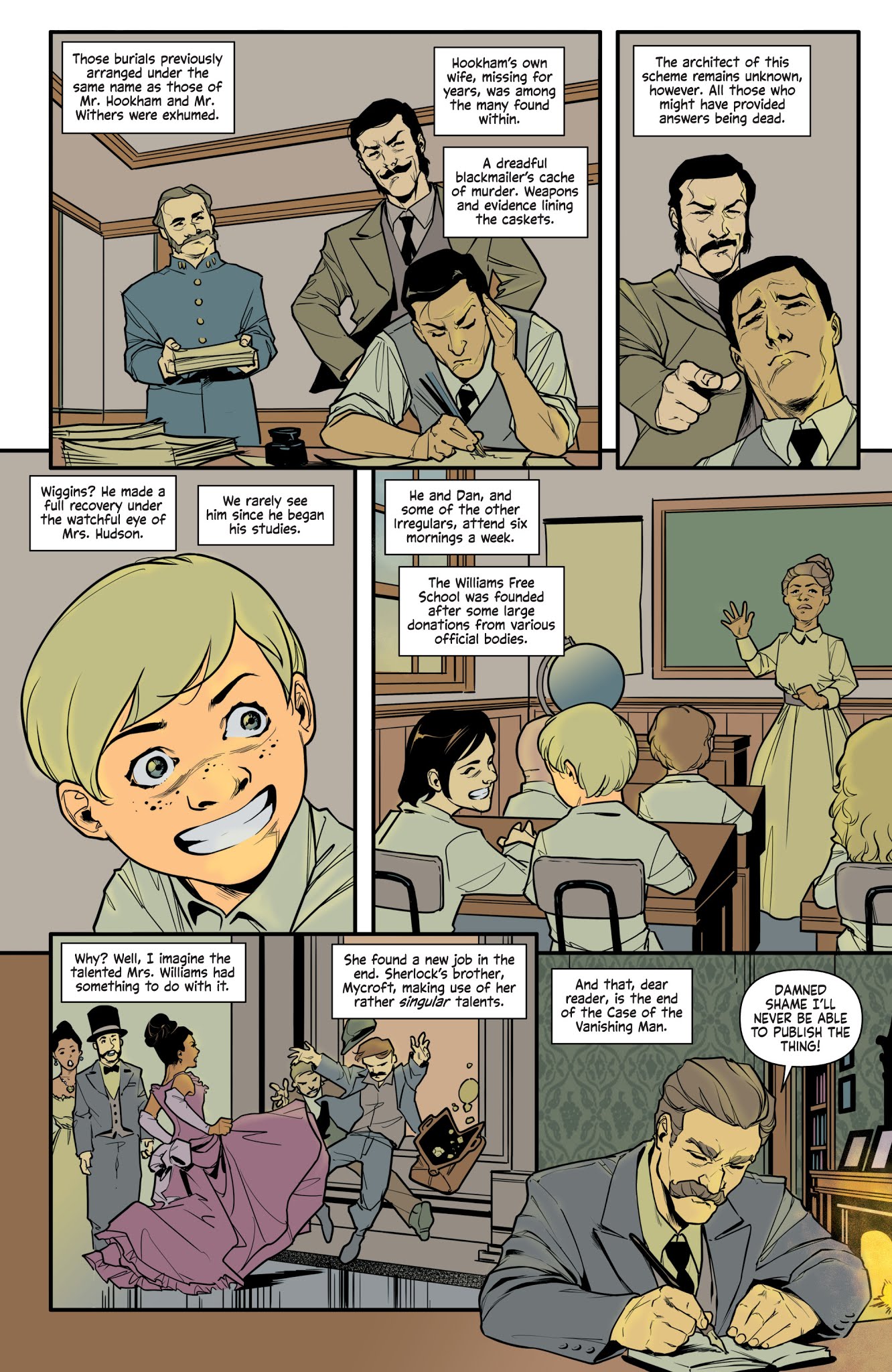 Read online Sherlock Holmes: The Vanishing Man comic -  Issue #4 - 24