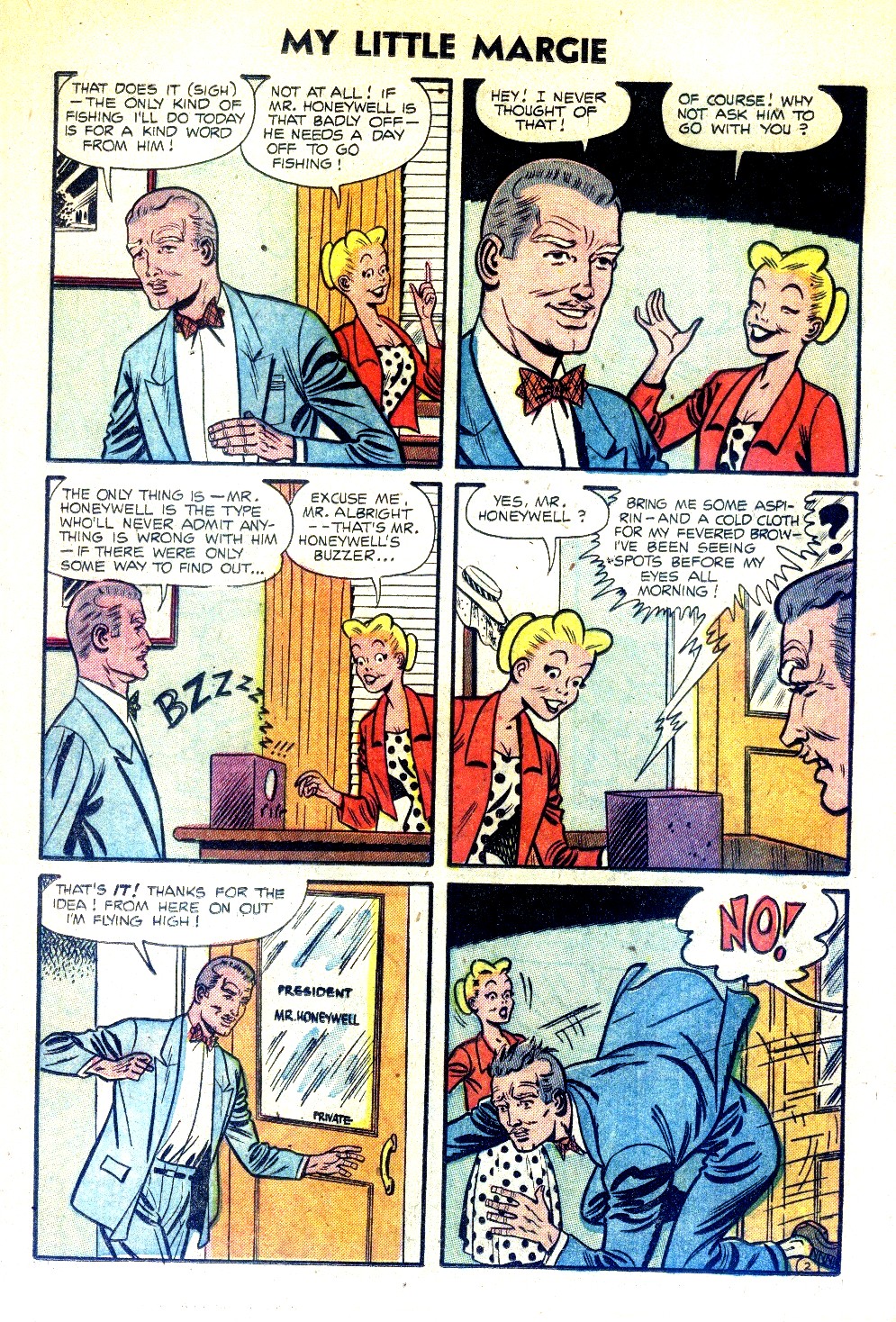 Read online My Little Margie (1954) comic -  Issue #5 - 19