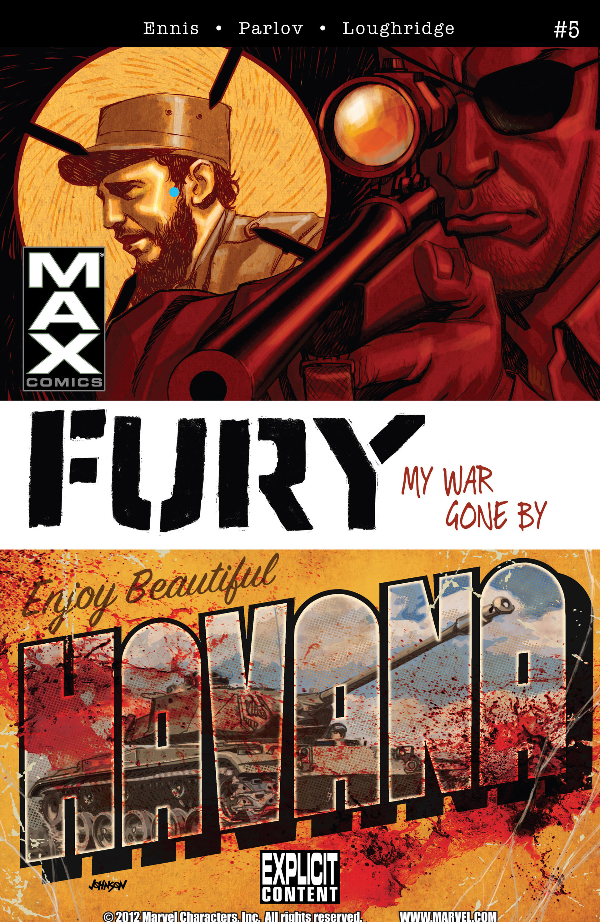 Read online Fury MAX comic -  Issue #5 - 1