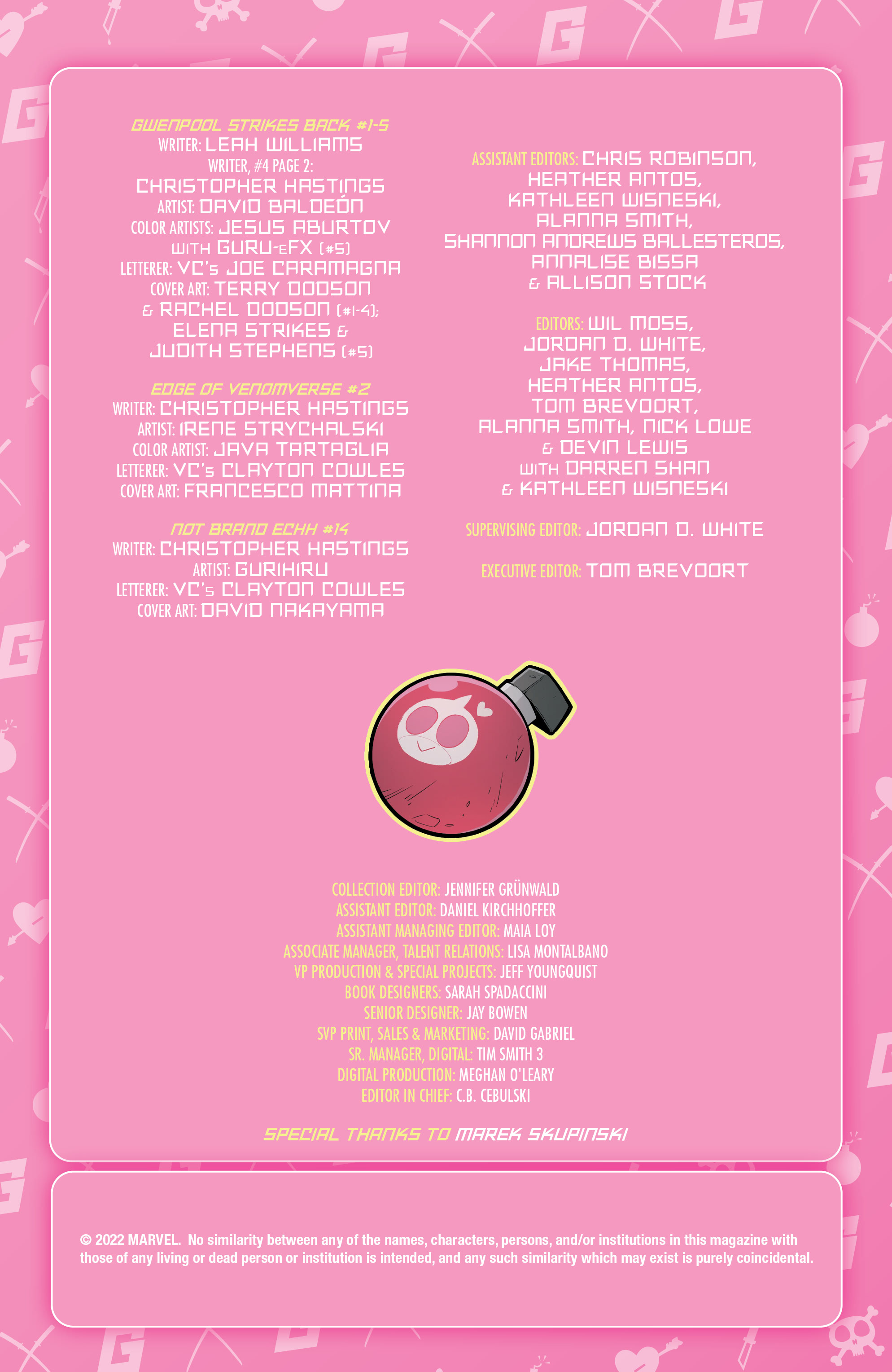 Read online Gwenpool Omnibus comic -  Issue # TPB (Part 1) - 5