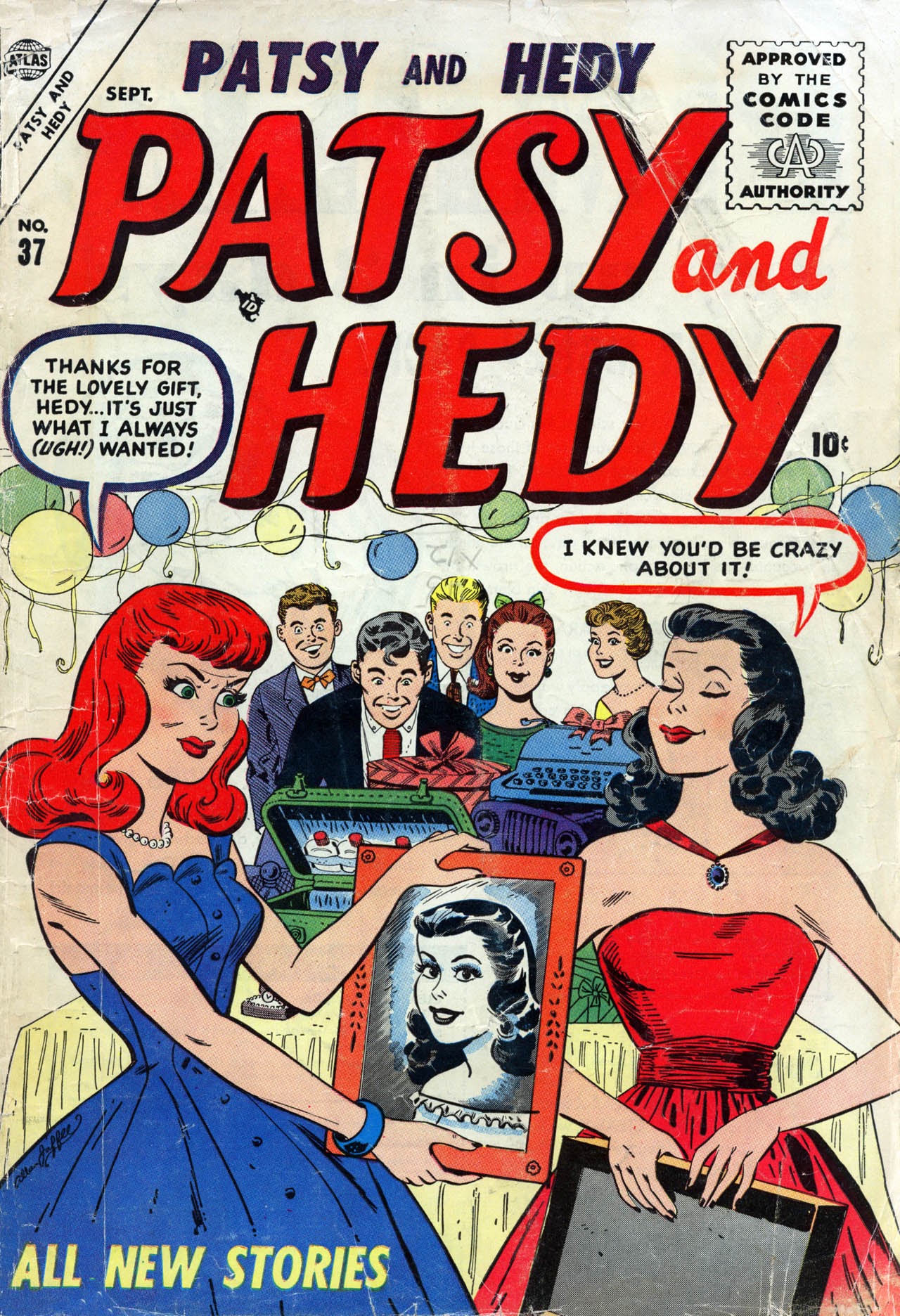 Read online Patsy and Hedy comic -  Issue #37 - 1