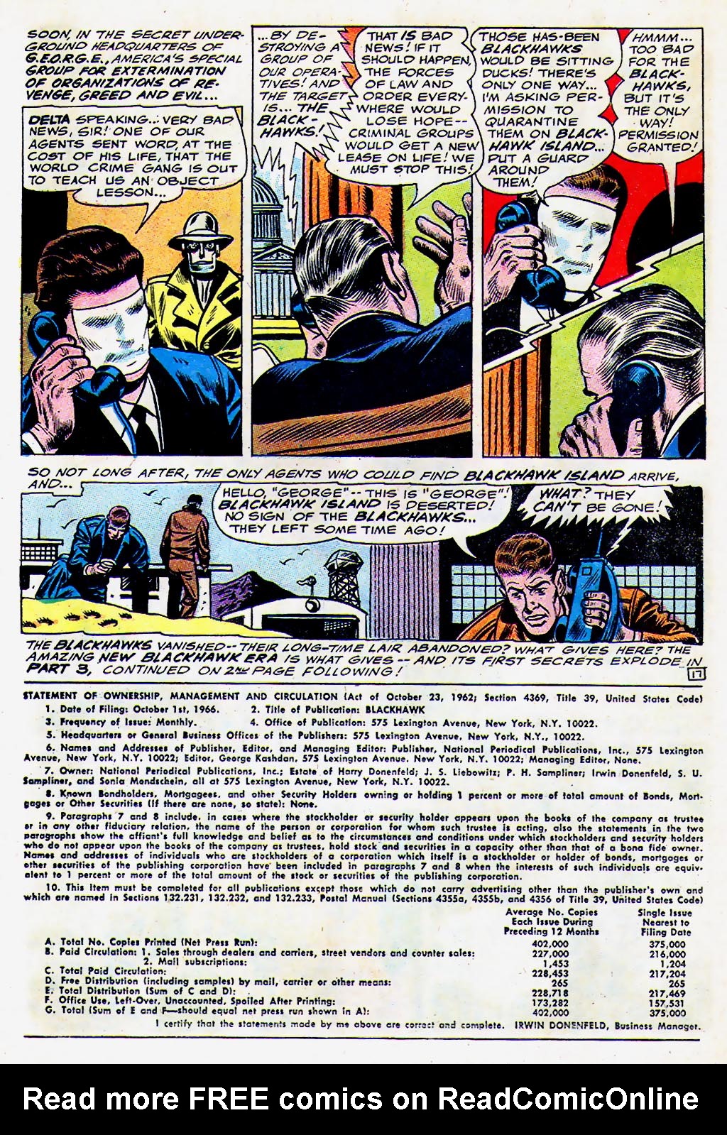 Read online Blackhawk (1957) comic -  Issue #229 - 19