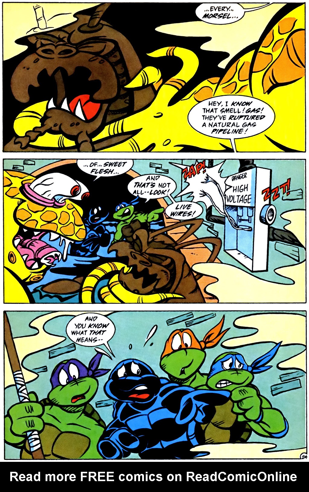 Read online Teenage Mutant Ninja Turtles Adventures (1989) comic -  Issue #10 - 25