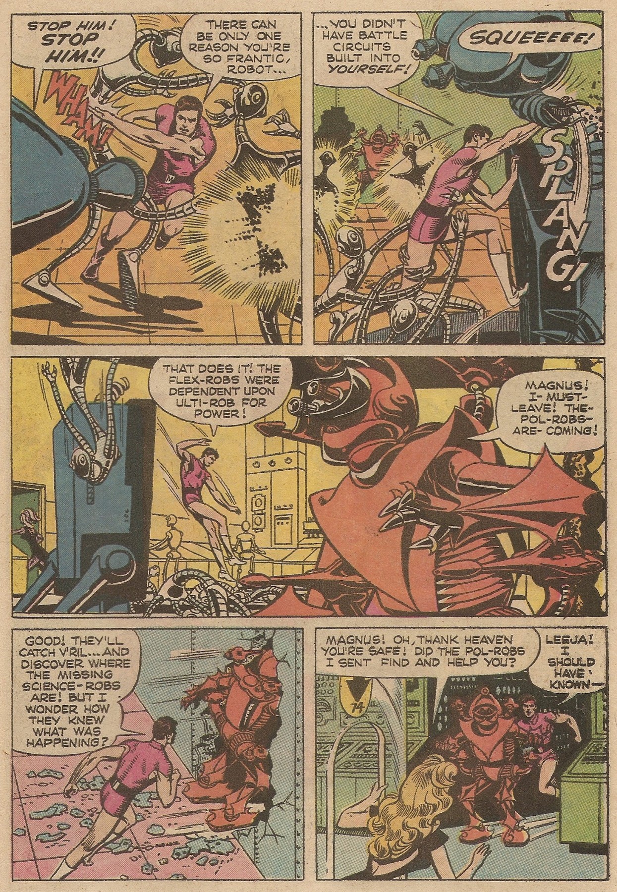 Read online Magnus, Robot Fighter 4000 AD comic -  Issue #41 - 27