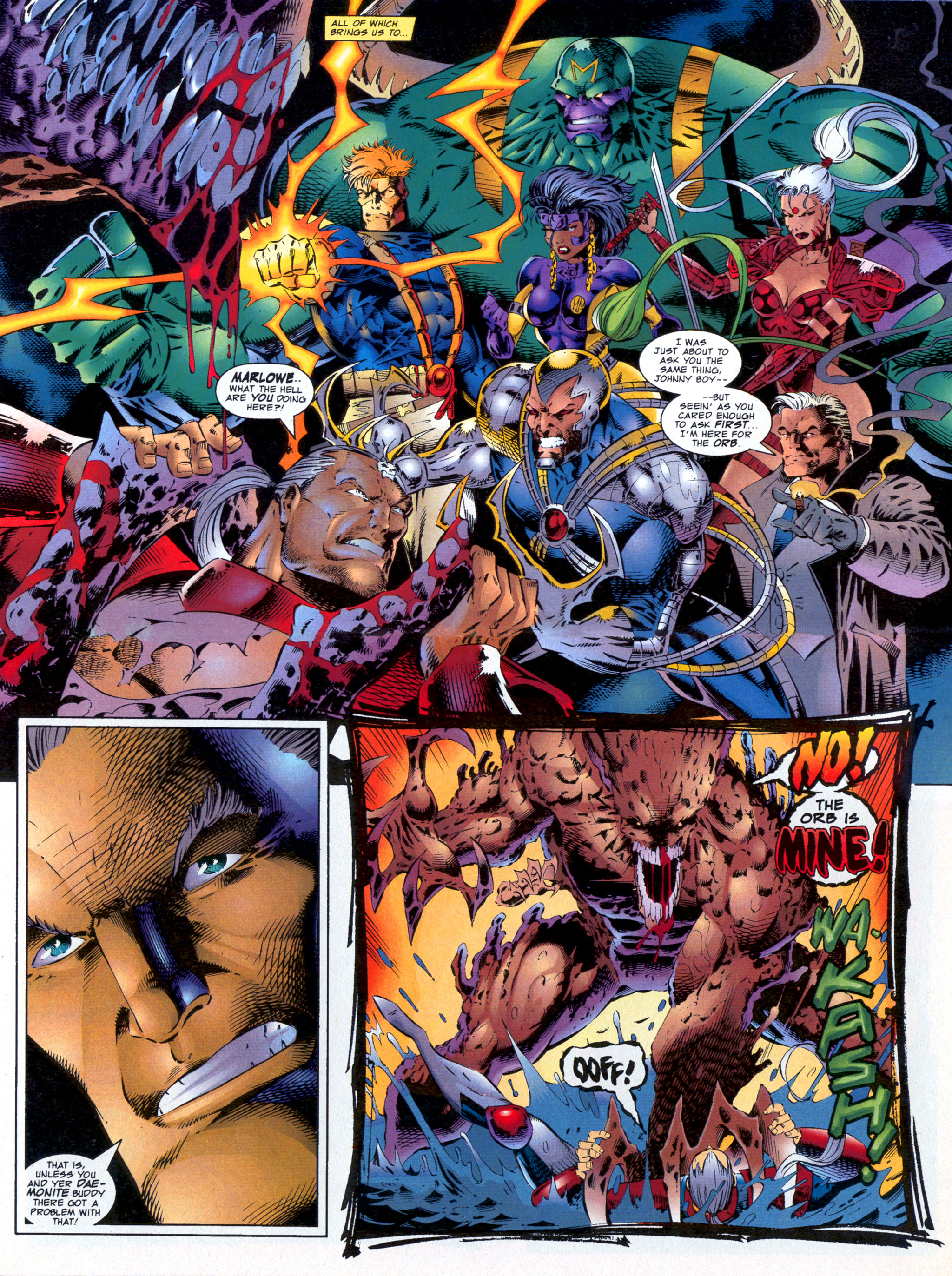 Read online Brigade (1993) comic -  Issue #12 - 4