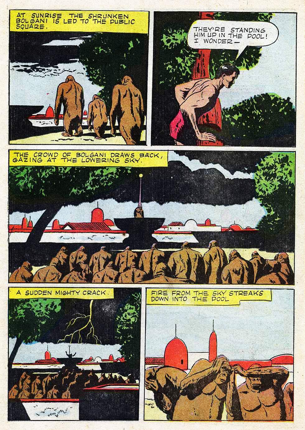 Read online Tarzan (1948) comic -  Issue #10 - 19