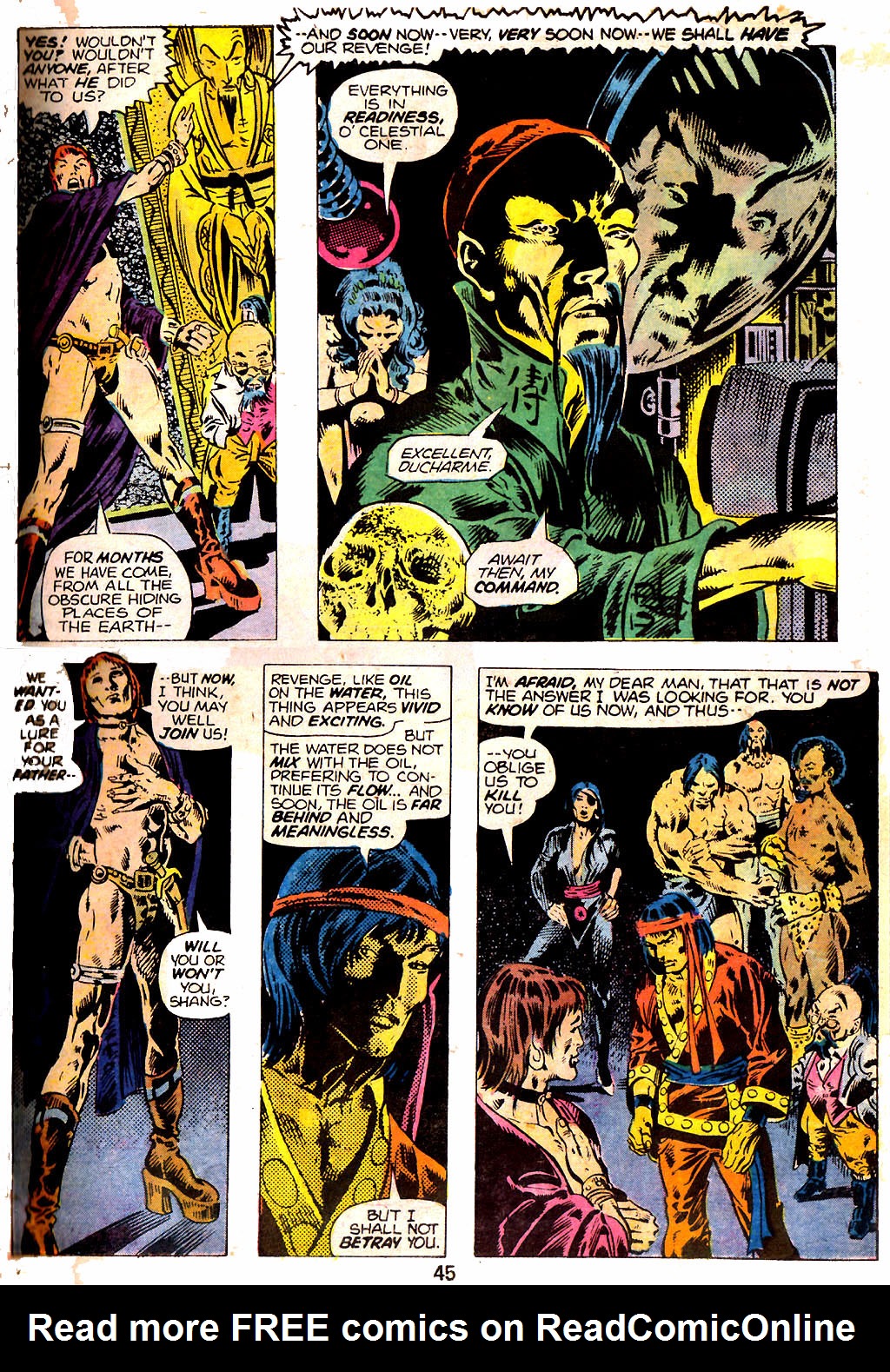 Read online Savage Fists Of Kung Fu comic -  Issue # TPB - 45