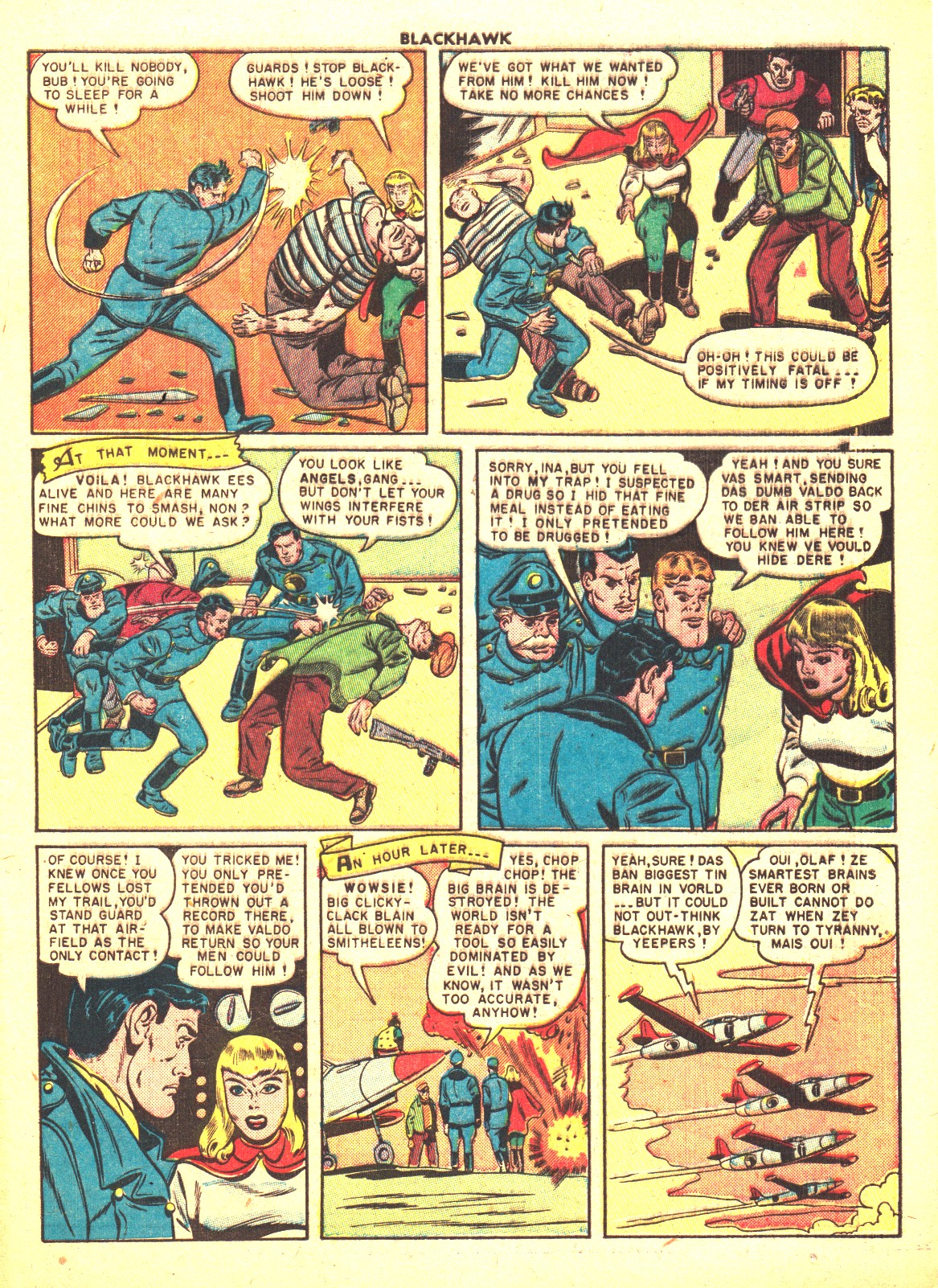 Read online Blackhawk (1957) comic -  Issue #35 - 49