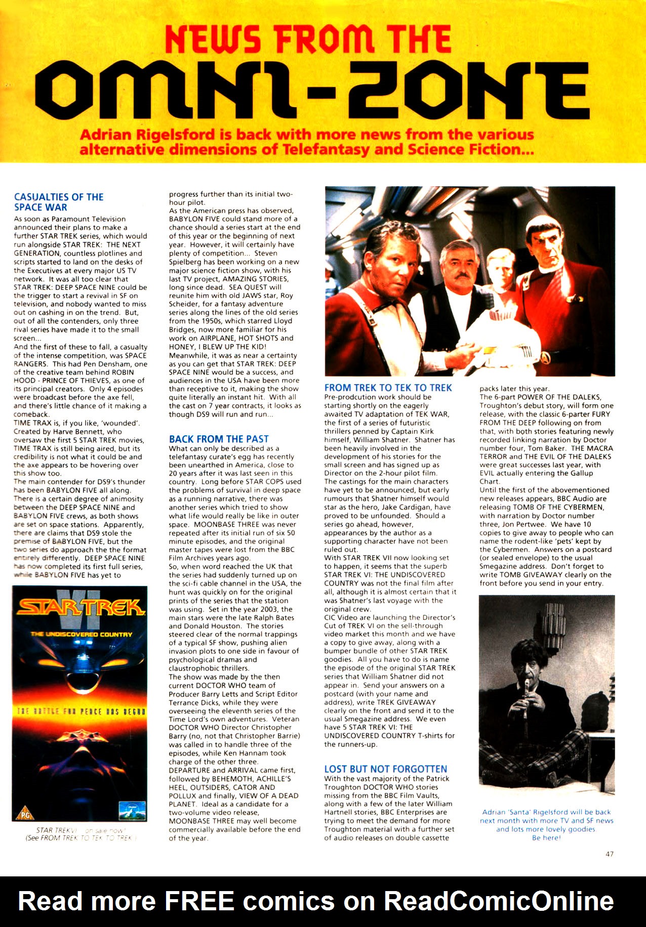 Read online Red Dwarf Smegazine (1993) comic -  Issue #2 - 47
