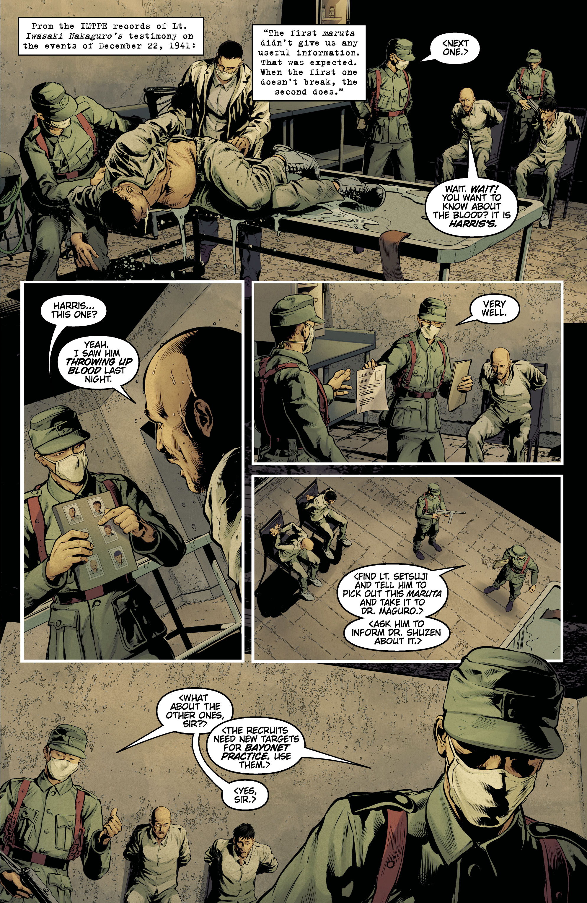 Read online The Collector: Unit 731 comic -  Issue #3 - 13