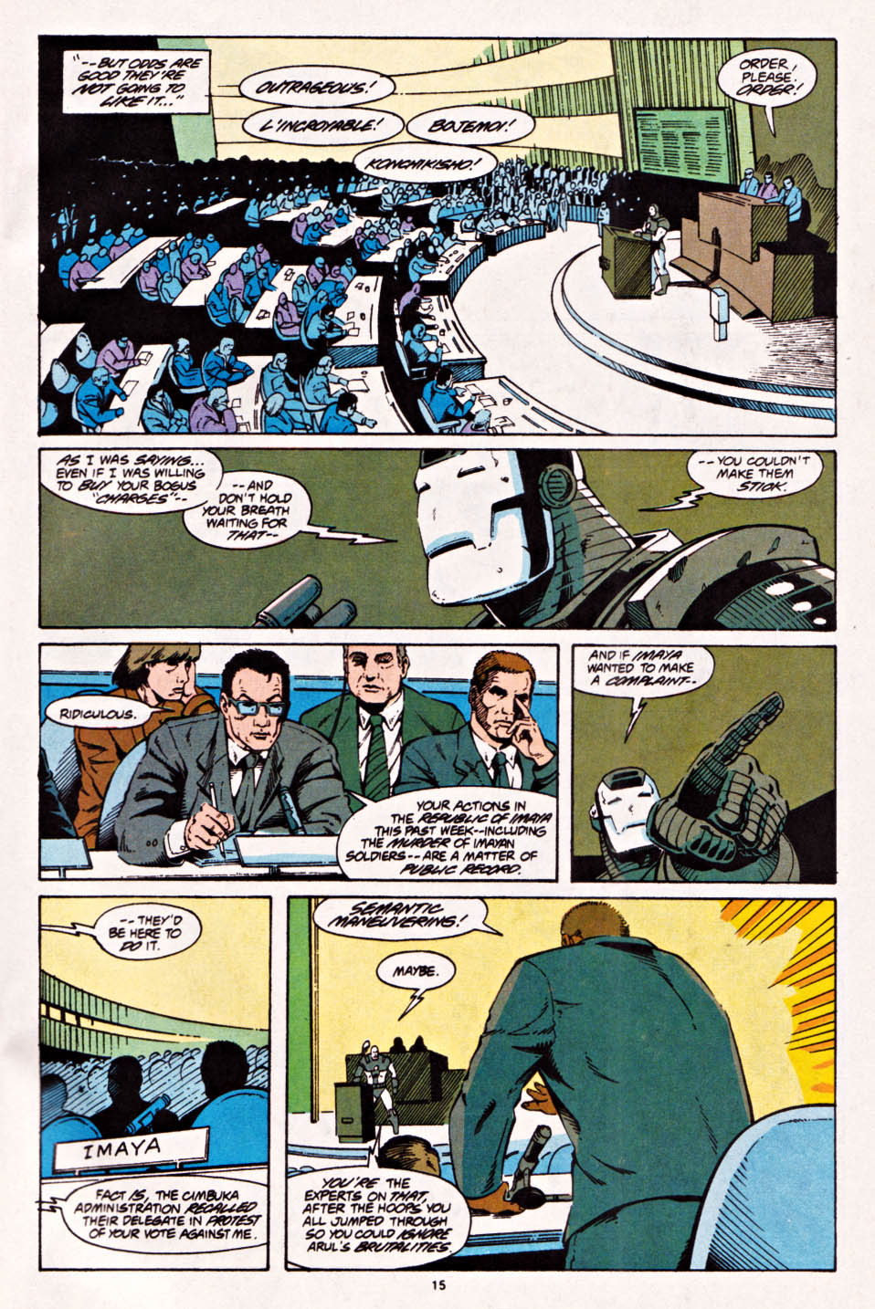 Read online War Machine (1994) comic -  Issue #5 - 12