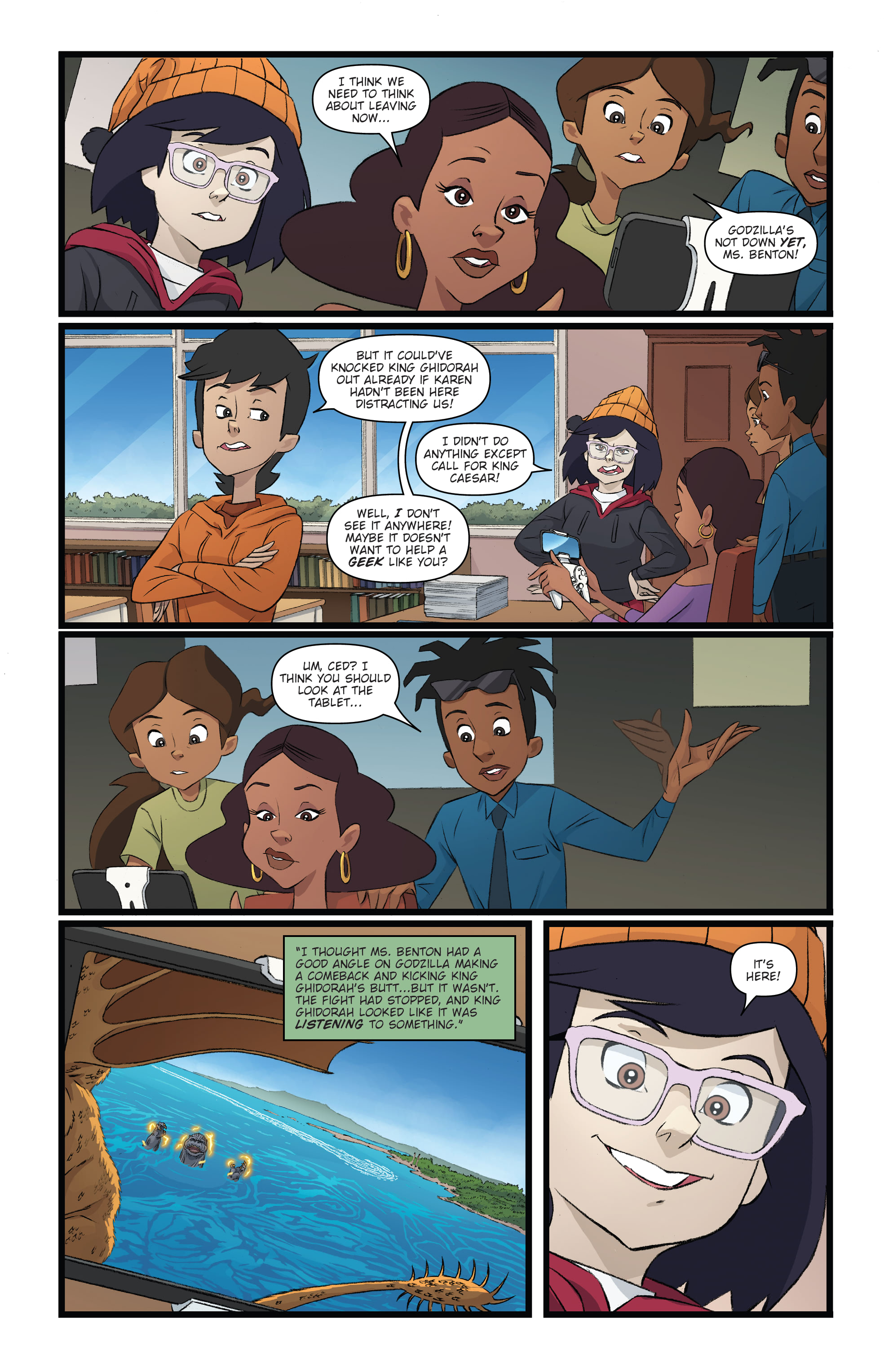 Read online Godzilla: Monsters & Protectors - All Hail the King! comic -  Issue #5 - 10