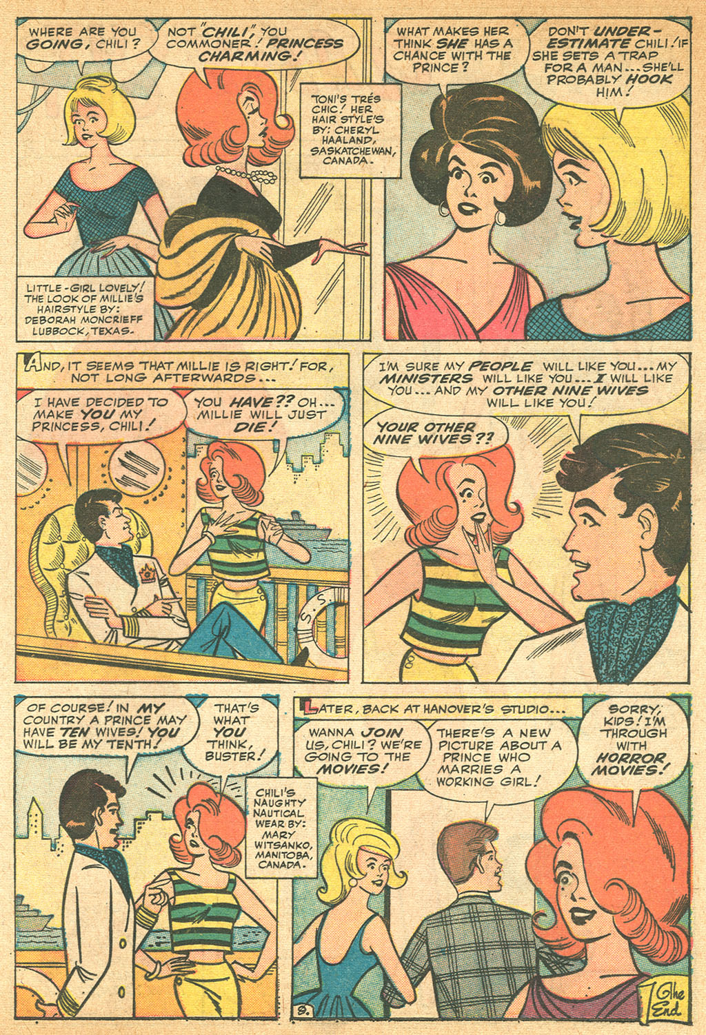 Read online Millie the Model comic -  Issue #116 - 13
