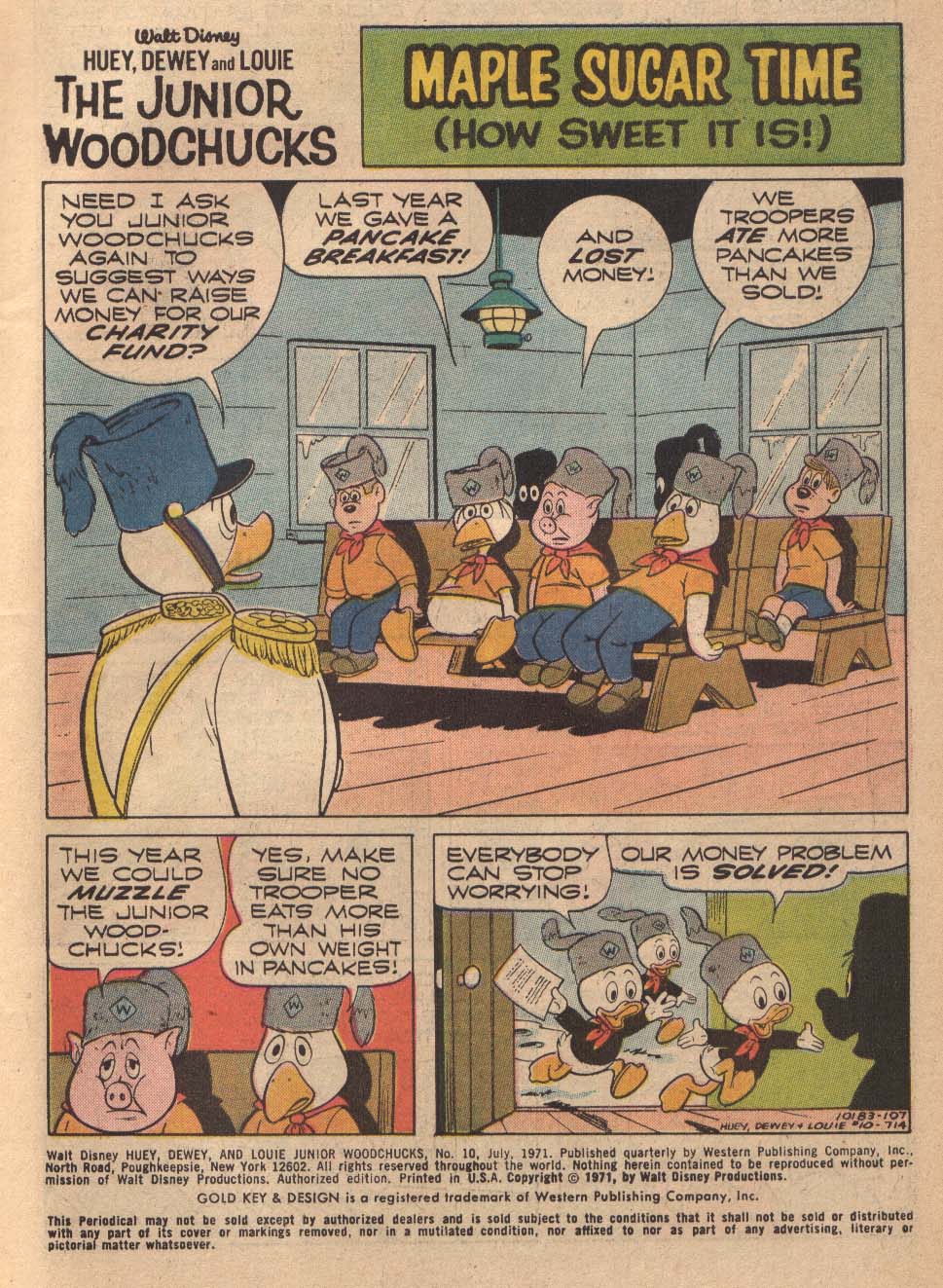 Read online Huey, Dewey, and Louie Junior Woodchucks comic -  Issue #10 - 3