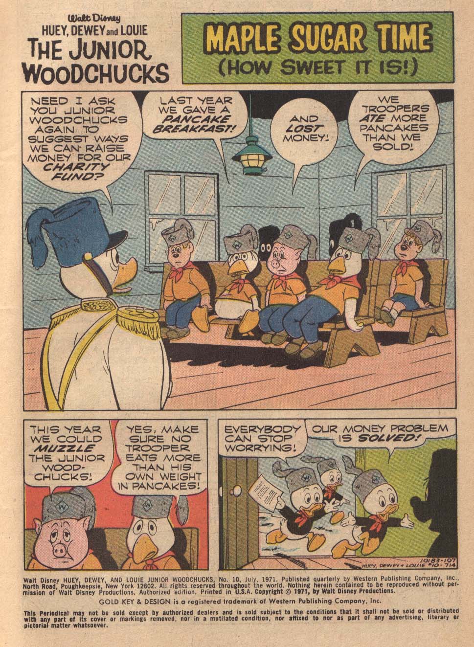 Huey, Dewey, and Louie Junior Woodchucks issue 10 - Page 3