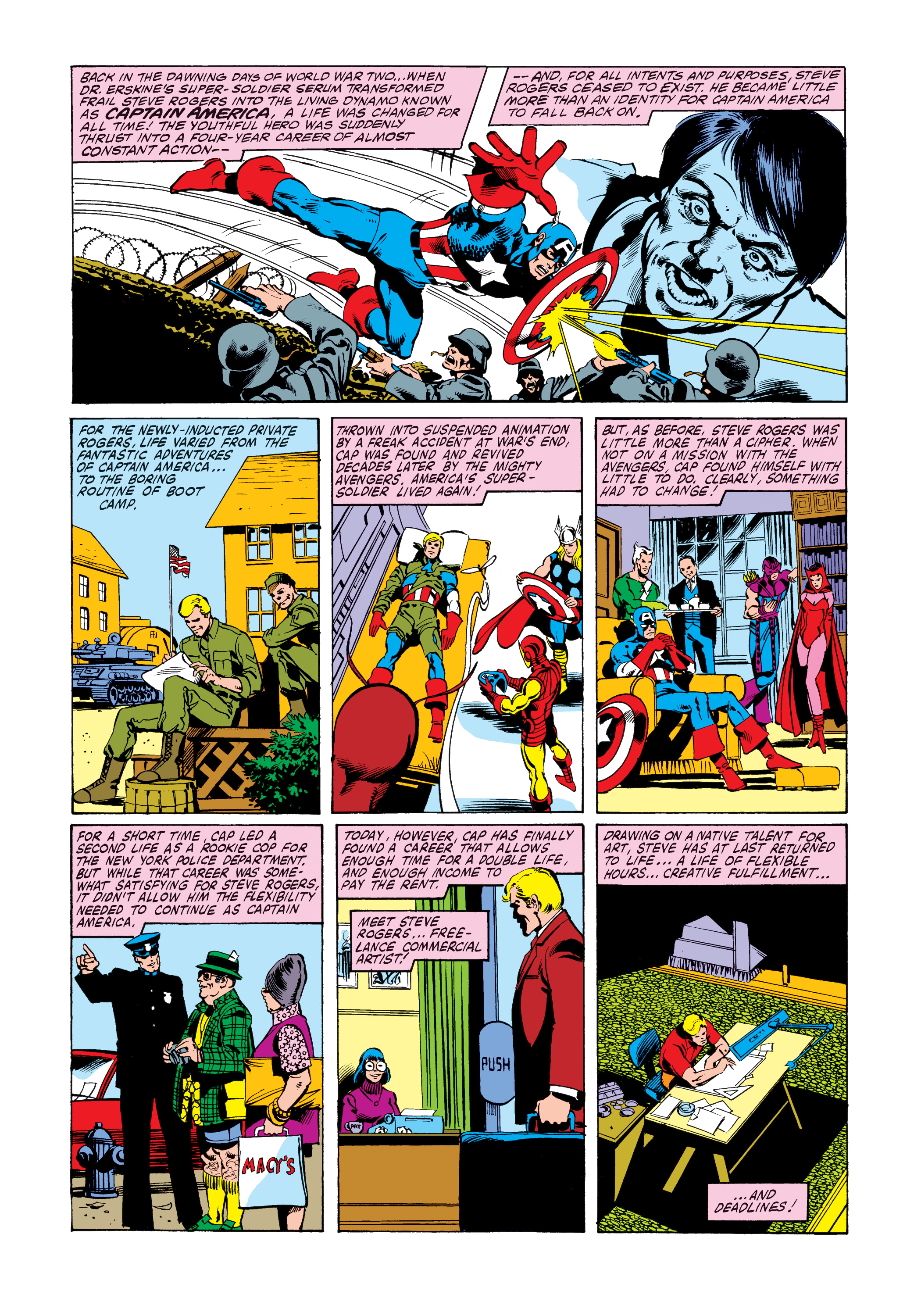 Read online Marvel Masterworks: Captain America comic -  Issue # TPB 14 (Part 2) - 22