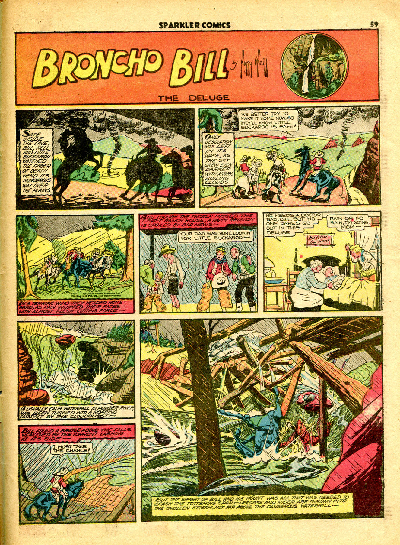 Read online Sparkler Comics comic -  Issue #17 - 57