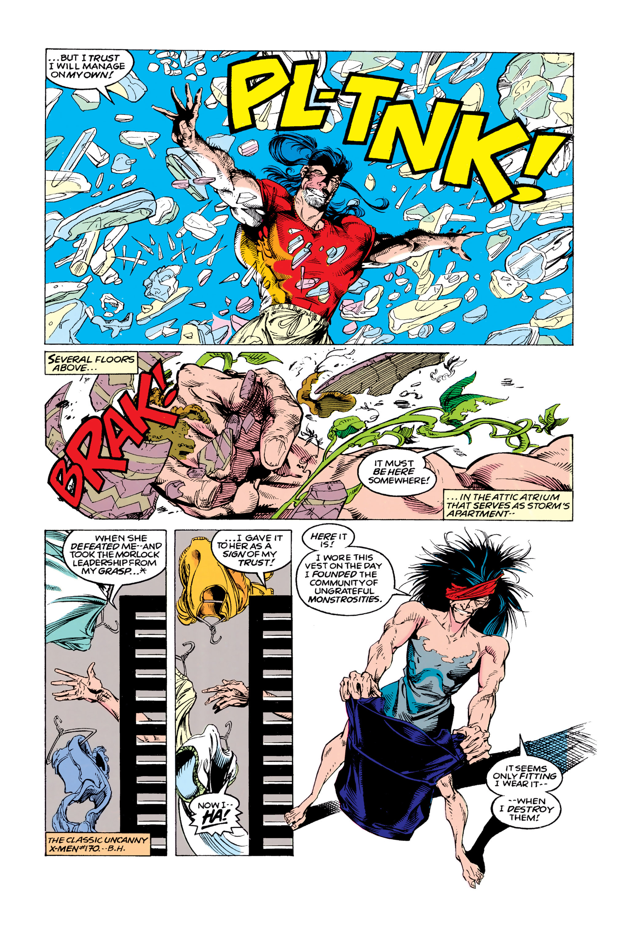 Read online Uncanny X-Men (1963) comic -  Issue #292 - 15