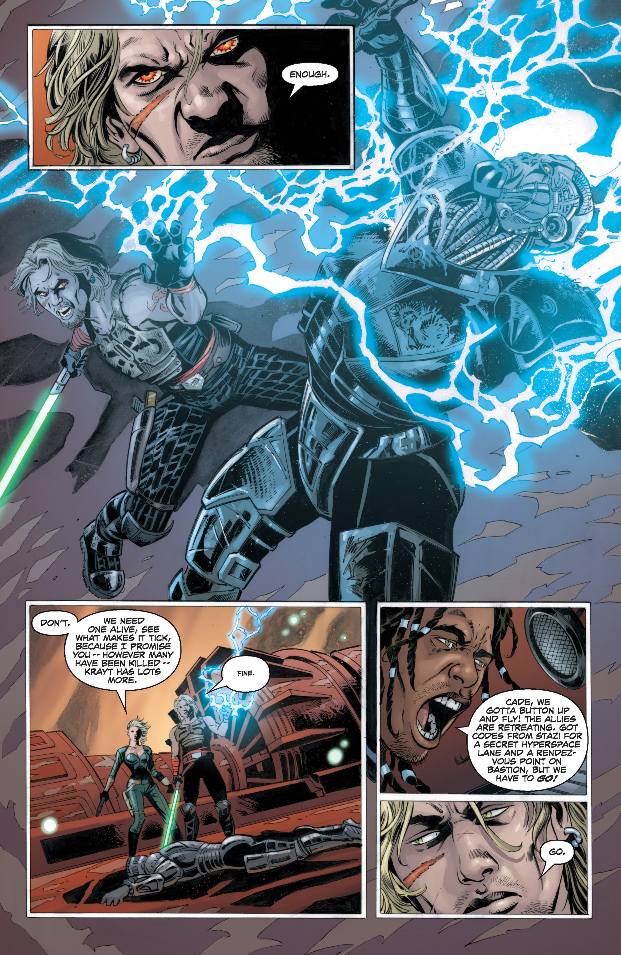 Read online Star Wars: Legacy War comic -  Issue #4 - 22