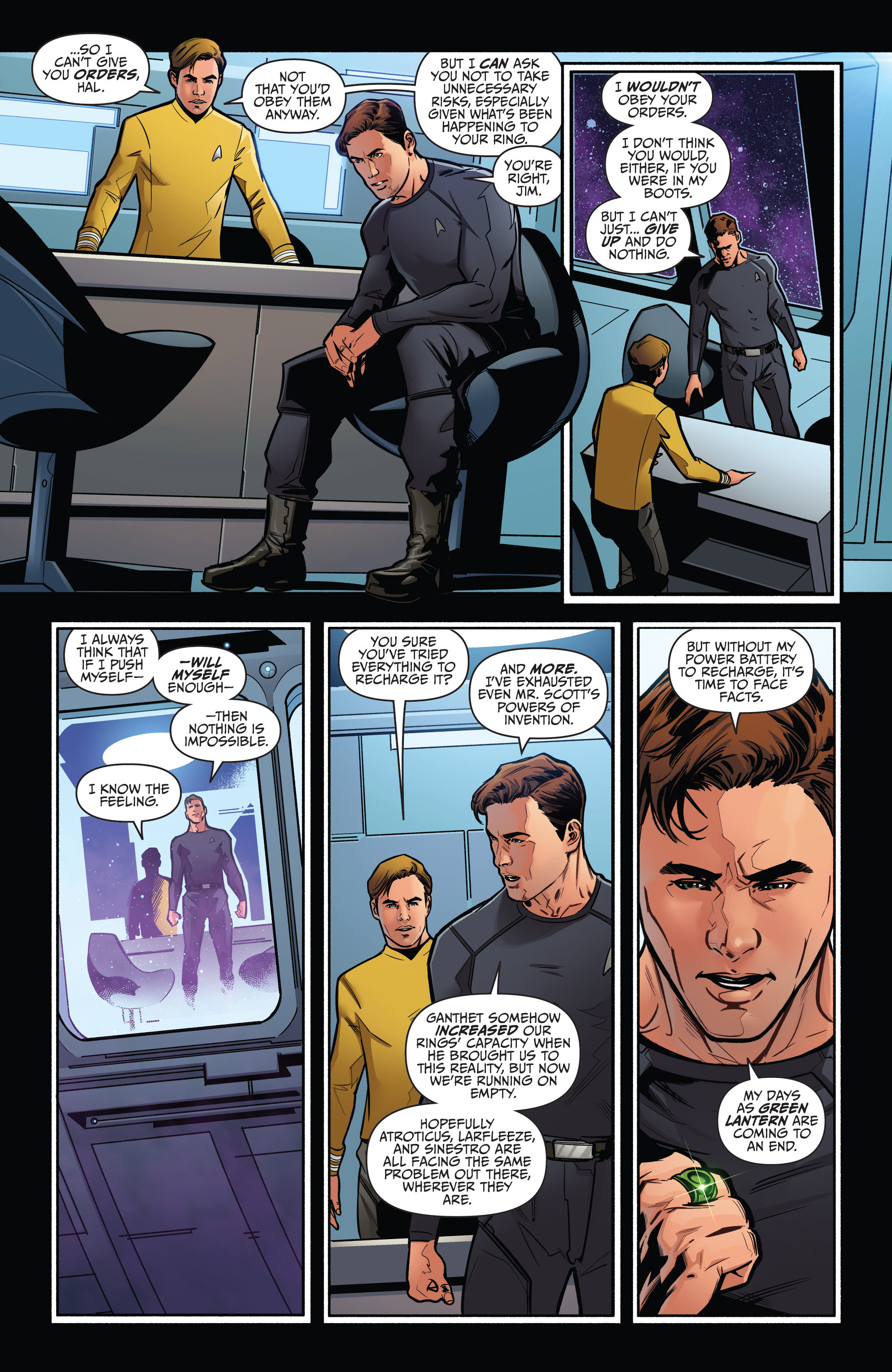 Read online Star Trek/Green Lantern (2016) comic -  Issue #1 - 14
