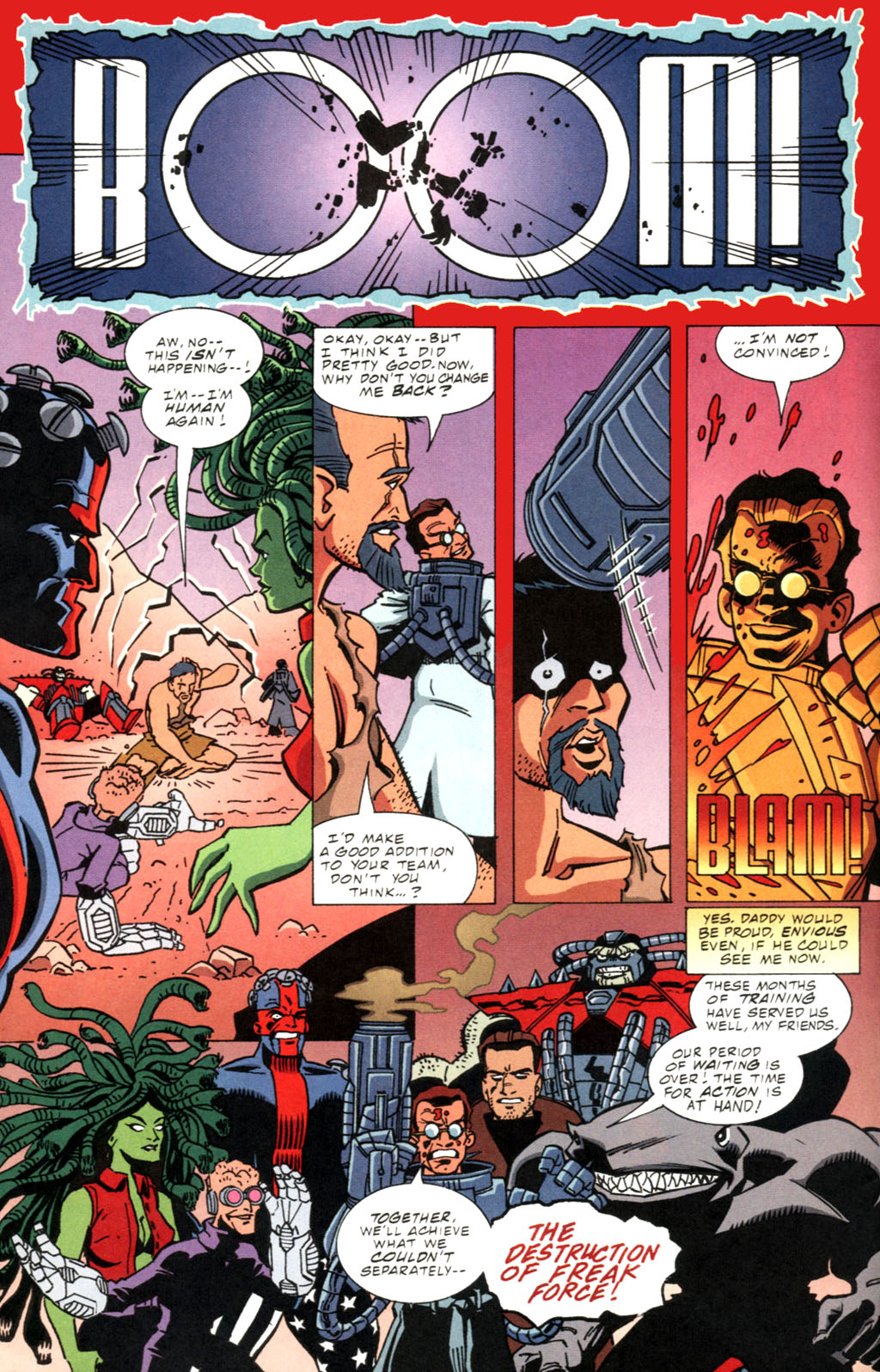 Read online Freak Force (1997) comic -  Issue #1 - 9