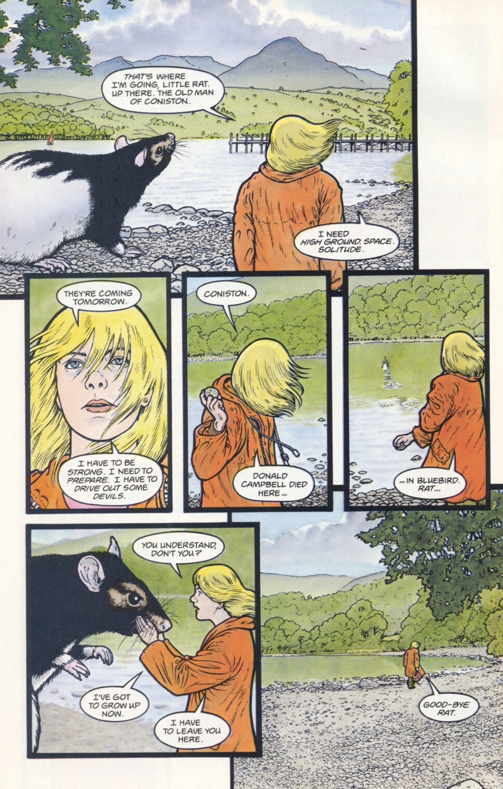 Read online The Tale of One Bad Rat comic -  Issue #4 - 6