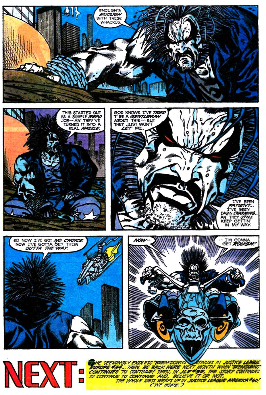 Read online Justice League America comic -  Issue #58 - 23