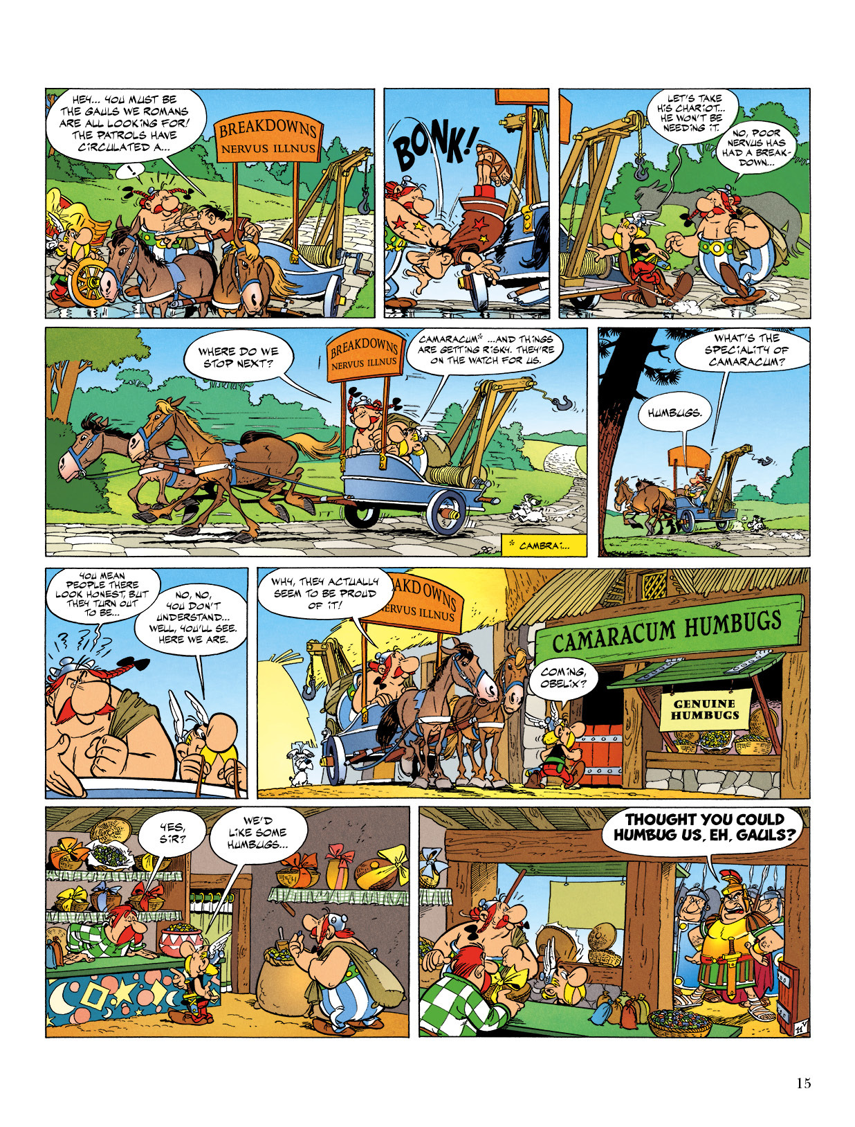 Read online Asterix comic -  Issue #5 - 16