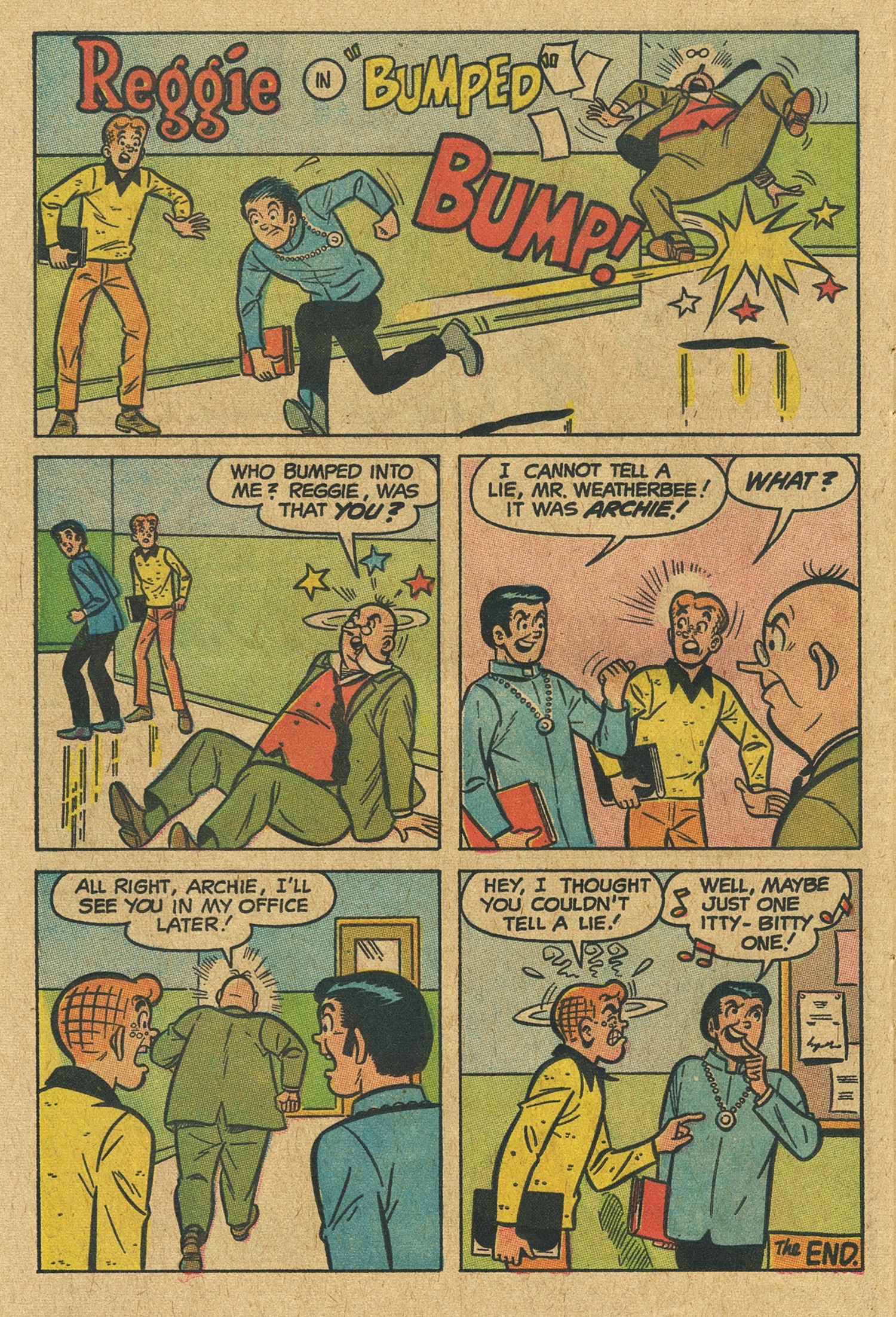 Read online Reggie and Me (1966) comic -  Issue #35 - 24