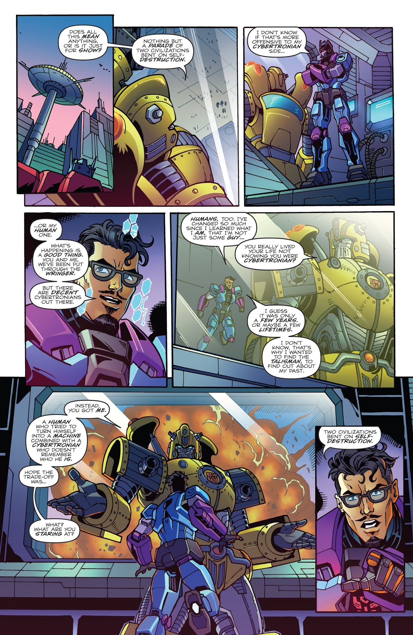 Read online Optimus Prime: First Strike comic -  Issue # Full - 11