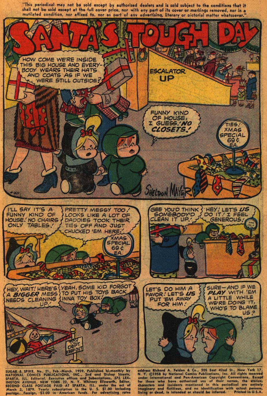 Read online Sugar and Spike comic -  Issue #21 - 3