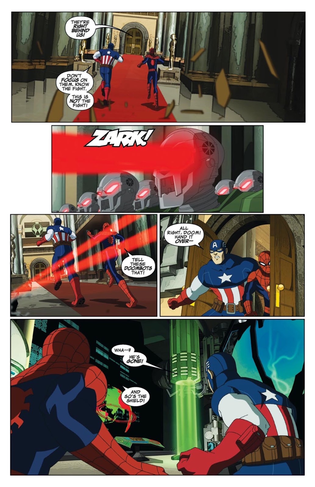Marvel Universe Ultimate Spider-Man: Web Warriors issue 1 - Page 14