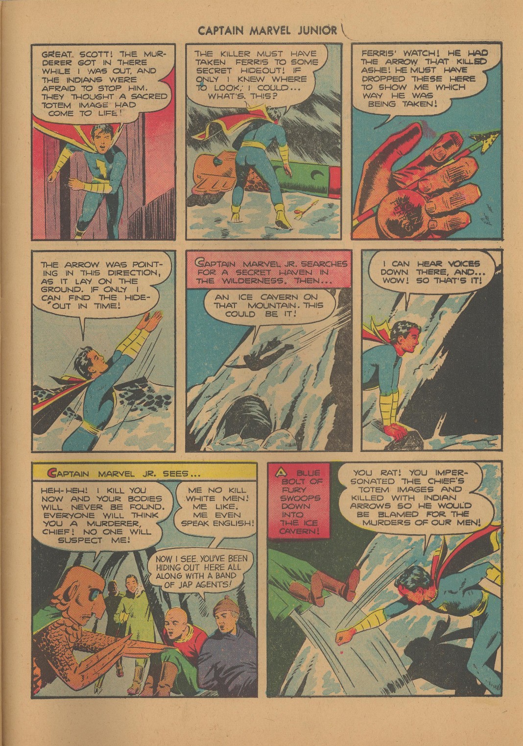 Read online Captain Marvel, Jr. comic -  Issue #26 - 32