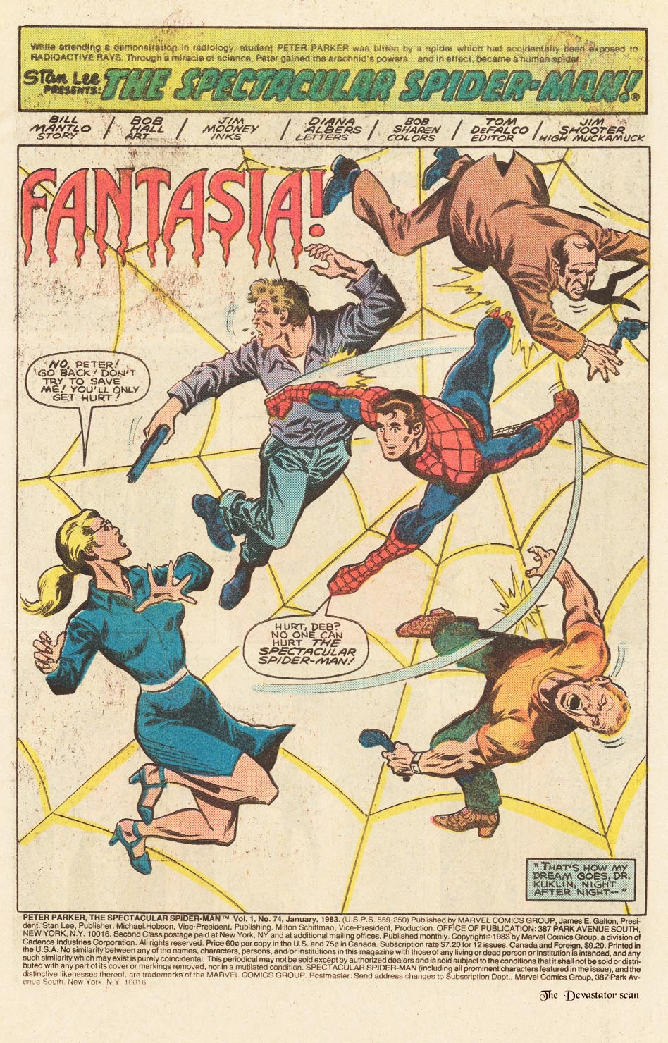 Read online The Spectacular Spider-Man (1976) comic -  Issue #74 - 2