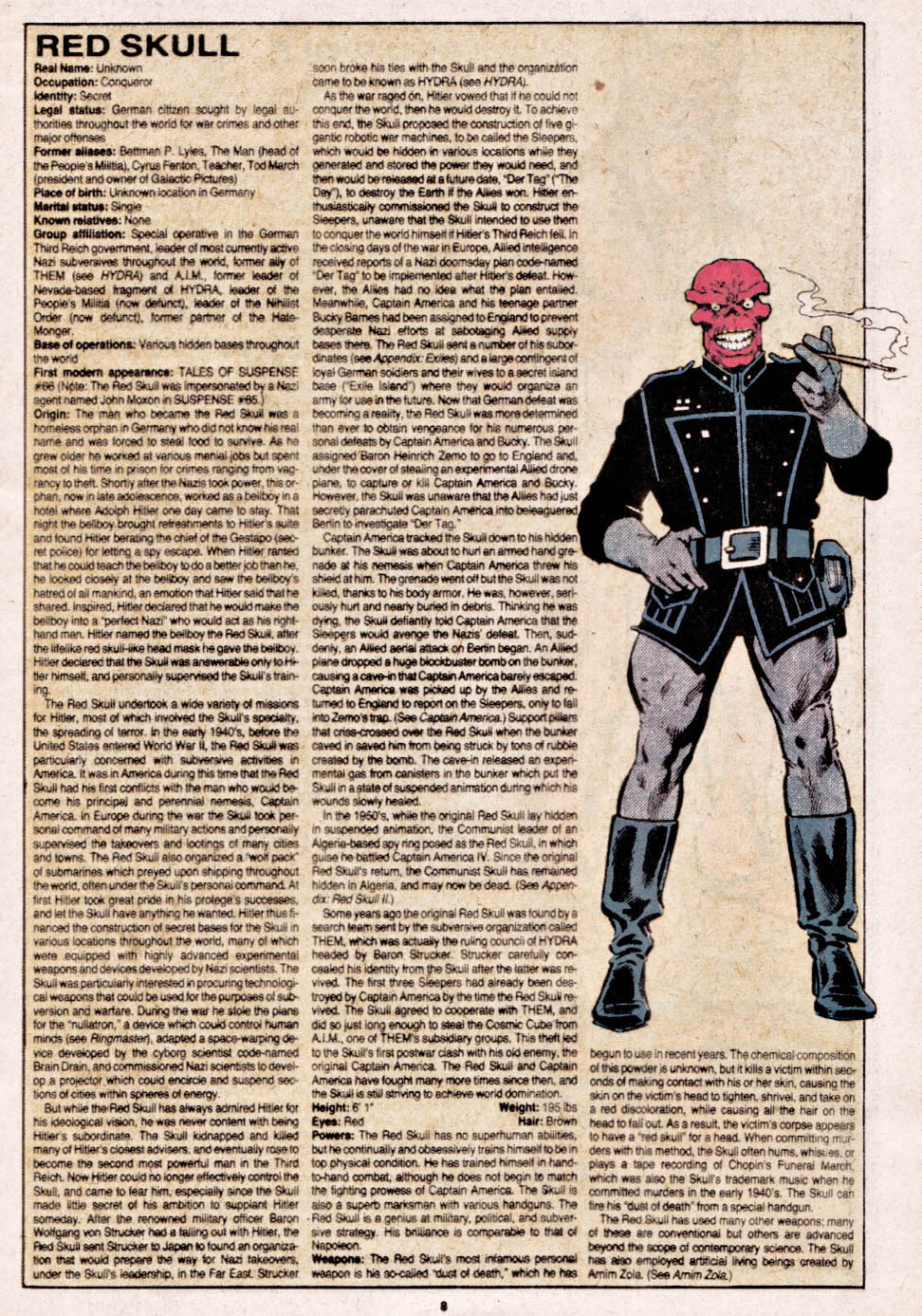 The Official Handbook of the Marvel Universe issue 9 - Page 9