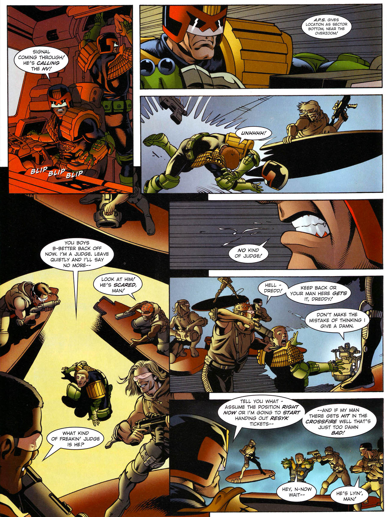 Read online Judge Dredd Megazine (vol. 3) comic -  Issue #72 - 12