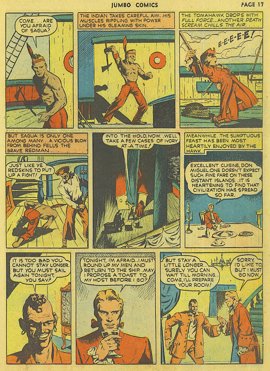 Read online Jumbo Comics comic -  Issue #25 - 19