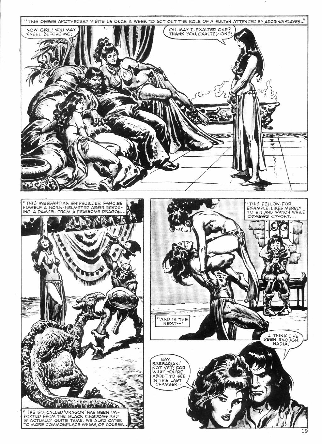Read online The Savage Sword Of Conan comic -  Issue #81 - 19
