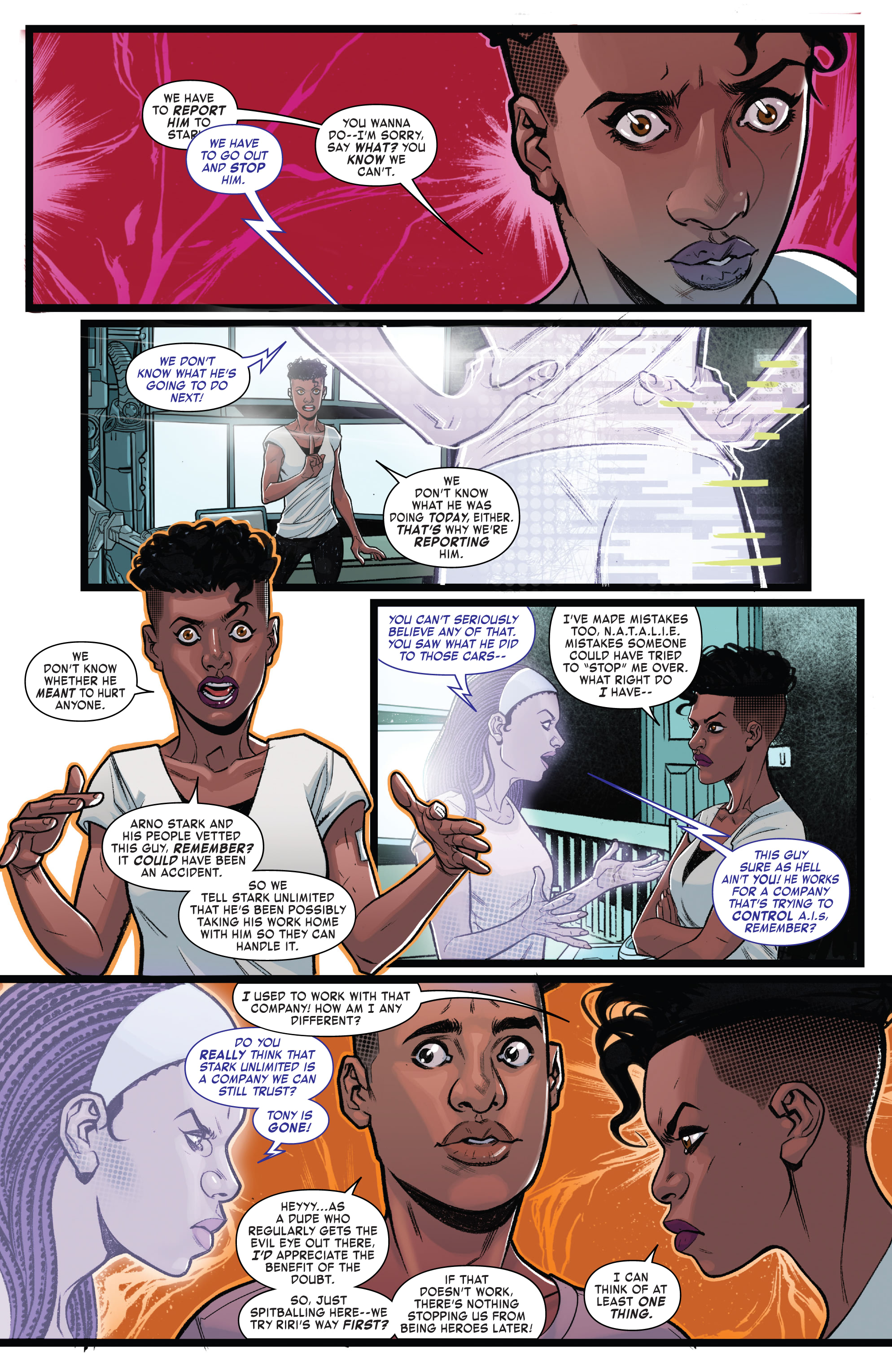 Read online 2020 Ironheart comic -  Issue #1 - 12