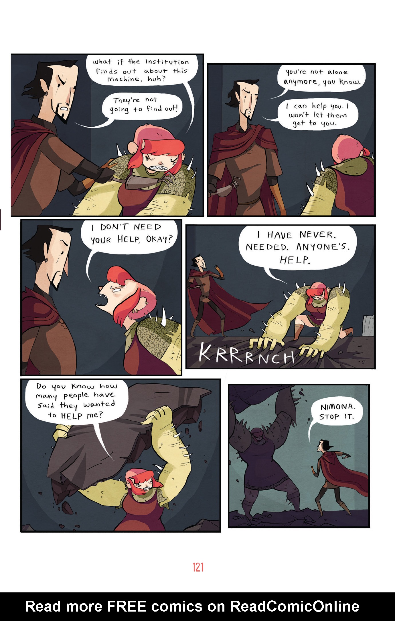 Read online Nimona comic -  Issue # TPB - 127