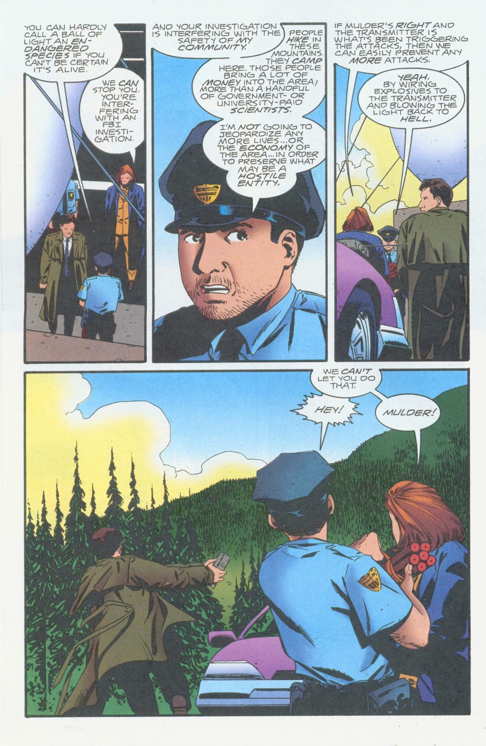 Read online The X-Files (1995) comic -  Issue #19 - 20
