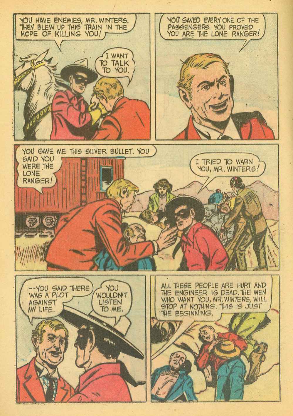 Read online The Lone Ranger (1948) comic -  Issue #21 - 28