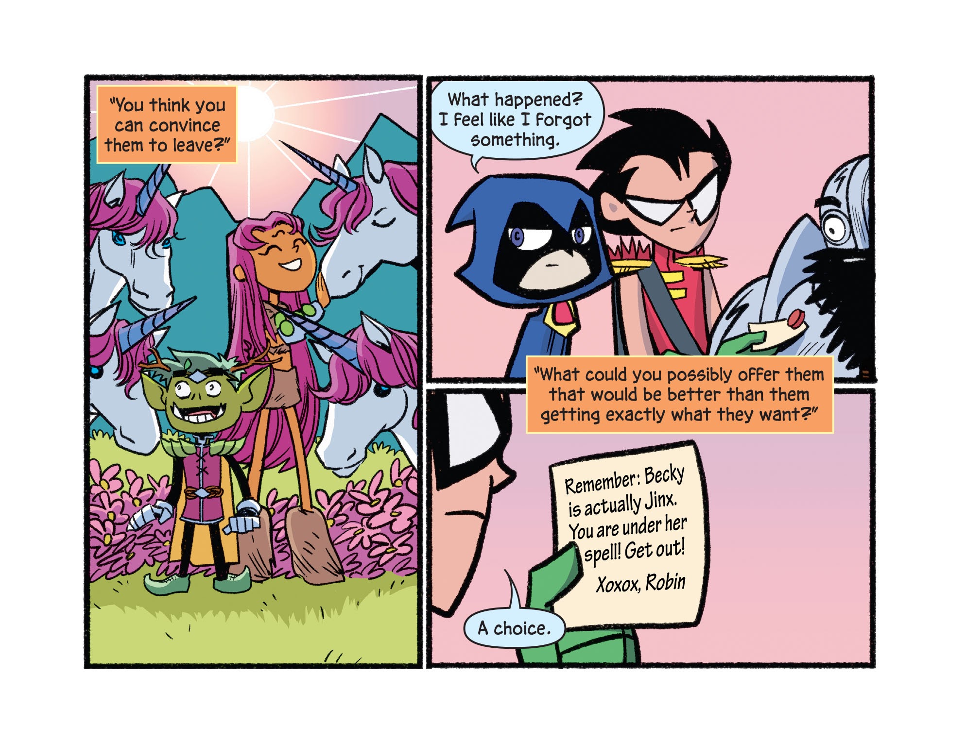 Read online Teen Titans Go! Roll With It! comic -  Issue #9 - 16