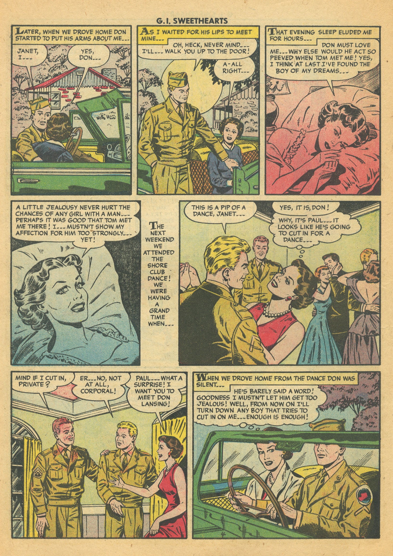 Read online G.I. Sweethearts comic -  Issue #45 - 6
