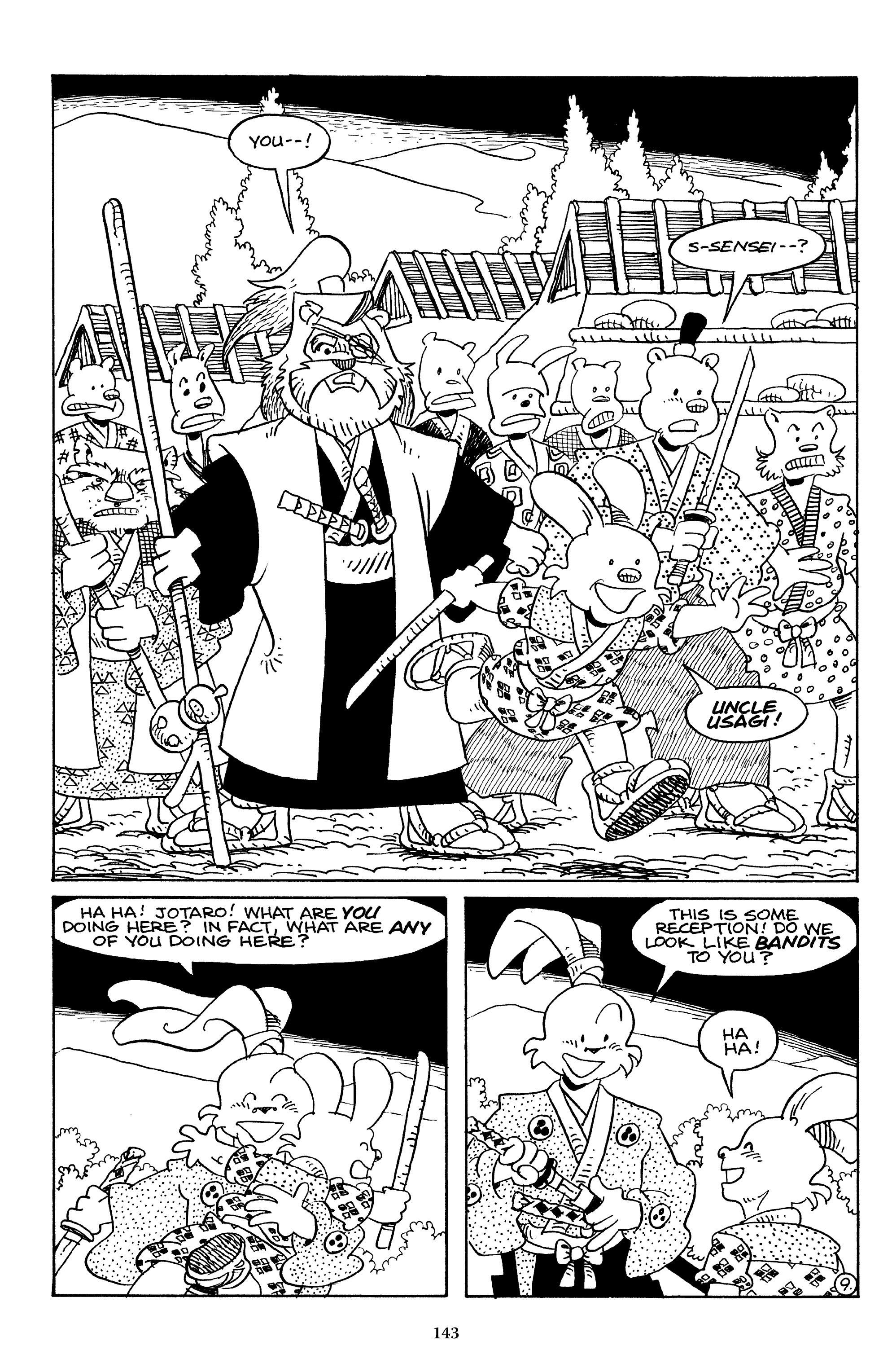 Read online The Usagi Yojimbo Saga comic -  Issue # TPB 4 - 142