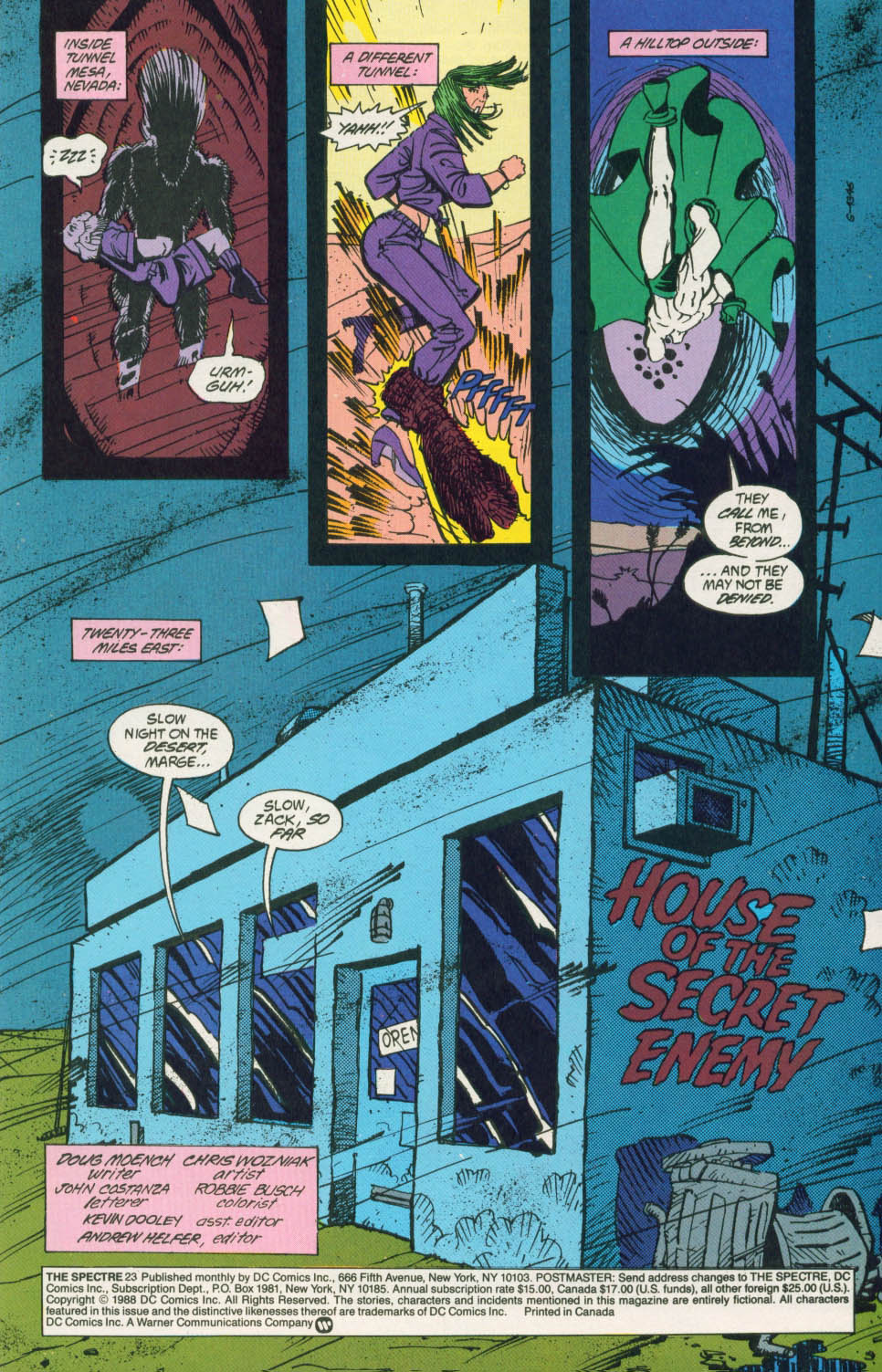 Read online The Spectre (1987) comic -  Issue #23 - 2