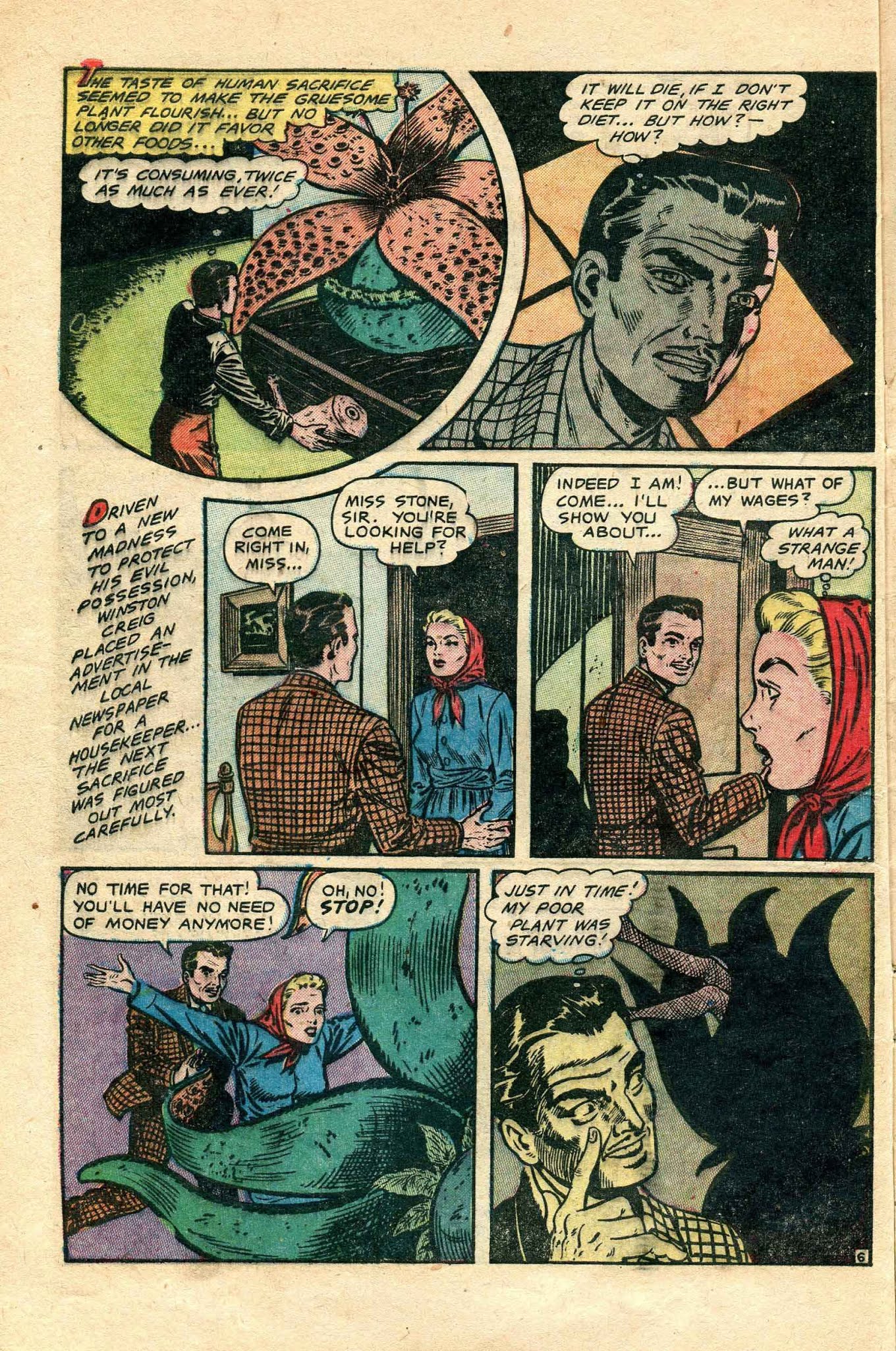 Read online Voodoo (1952) comic -  Issue #7 - 8