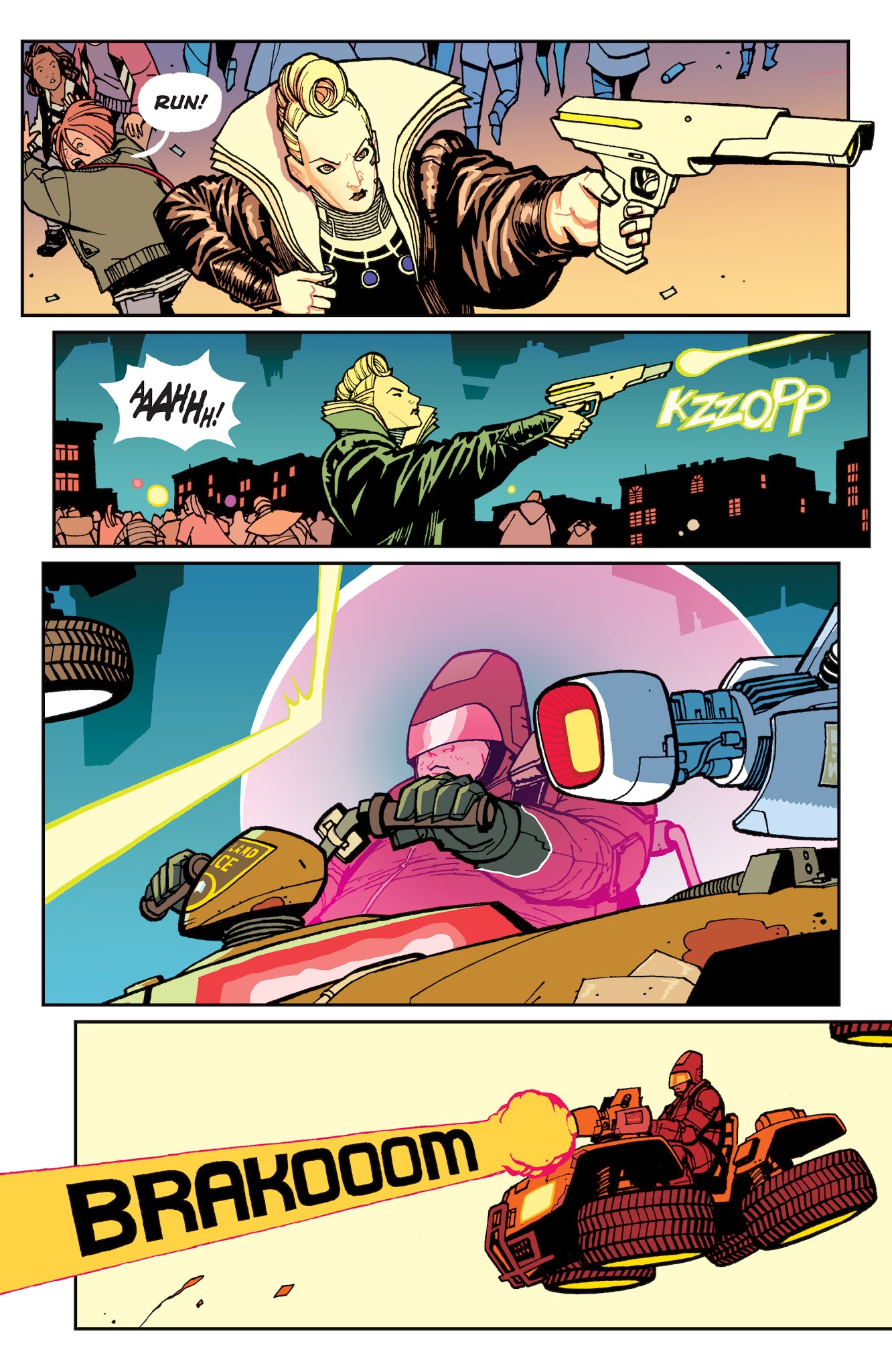 Read online Paper Girls comic -  Issue #21 - 20