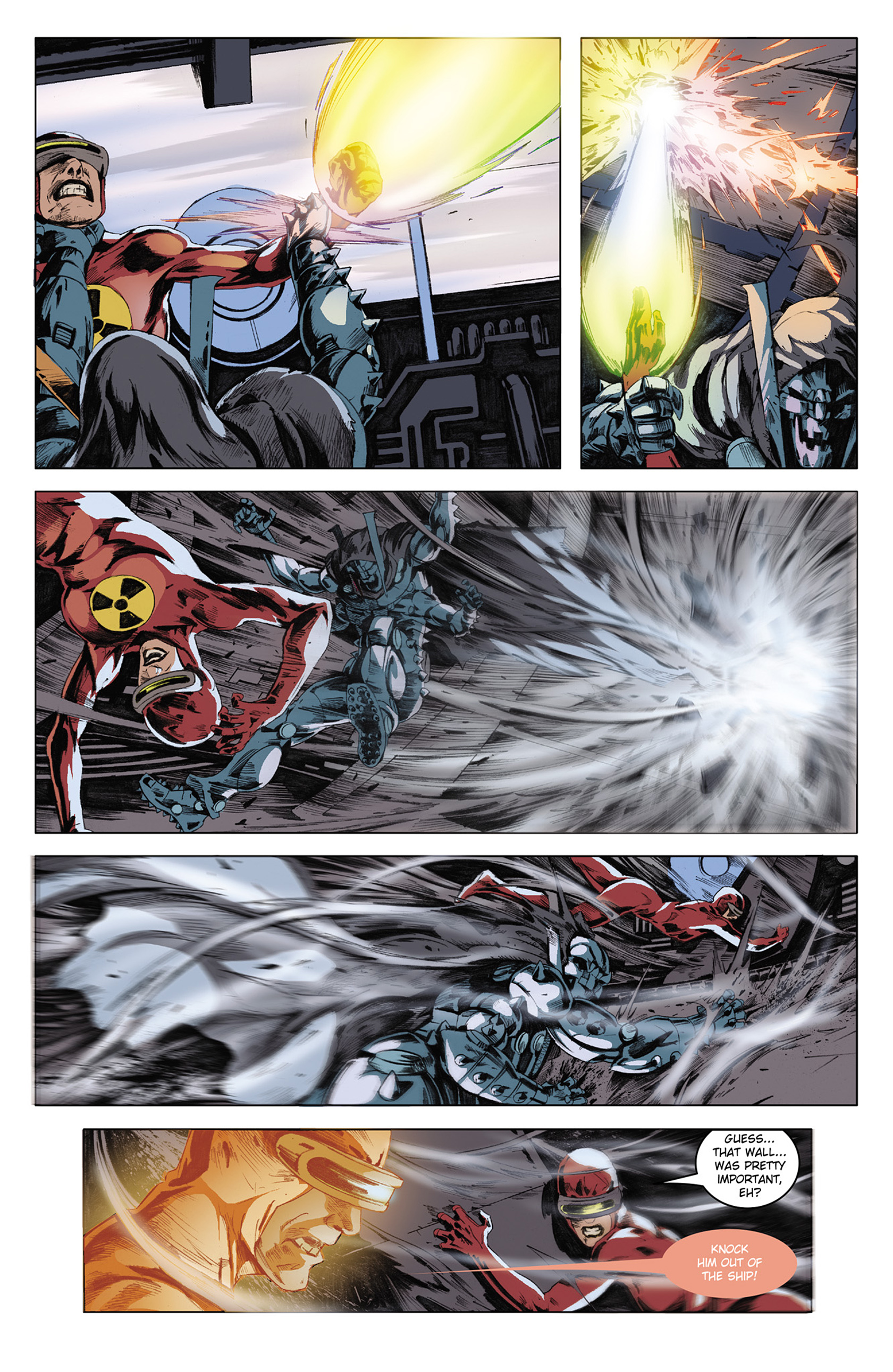 Read online Solar: Man of the Atom (2014) comic -  Issue #4 - 21